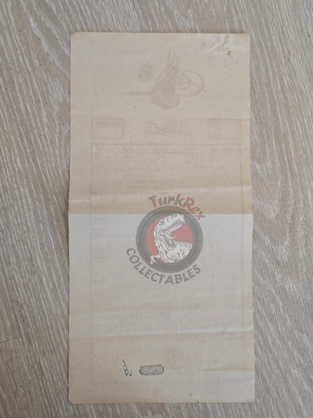 Ottoman 1892 Land Deed Vineyard in Ankara Title Armenian Citizens Armenia