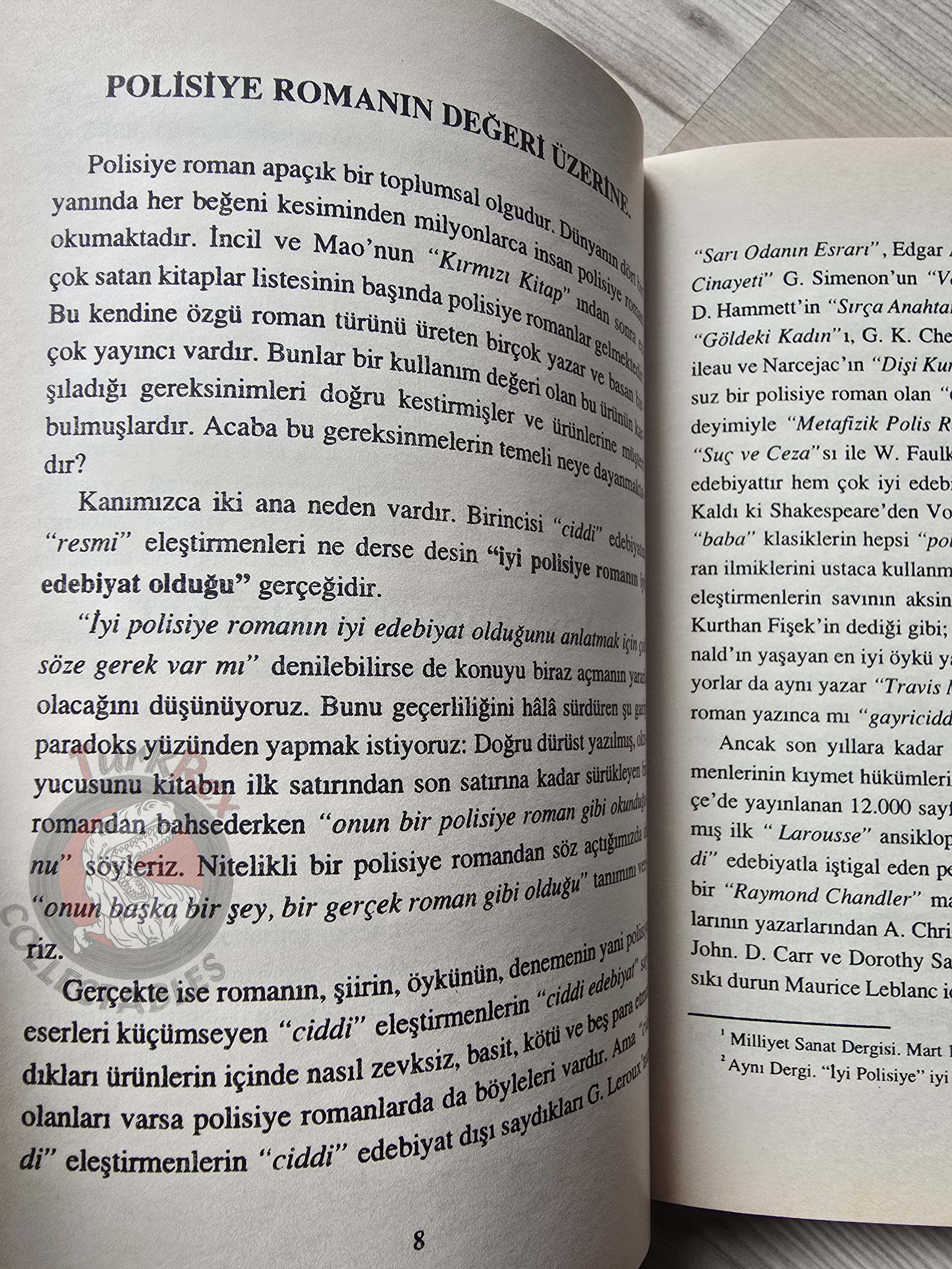 The History of Detective Crime Fiction in the Ottoman Empire Turkish Book Turkey