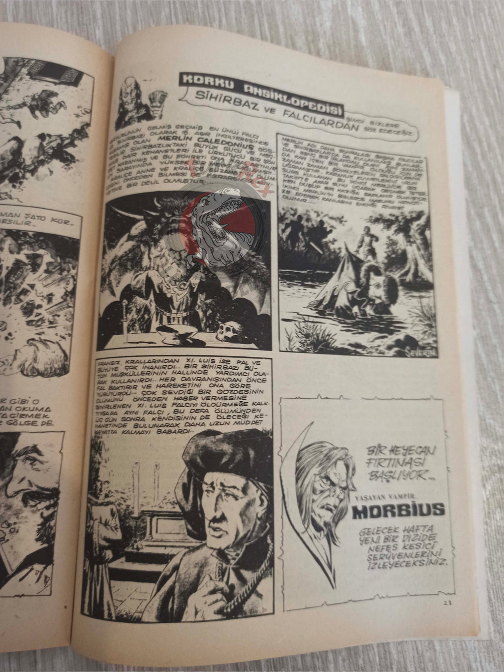 Vampirella #6 1976 Turkish Comic Turkey Warren Publishing cover #51 #16