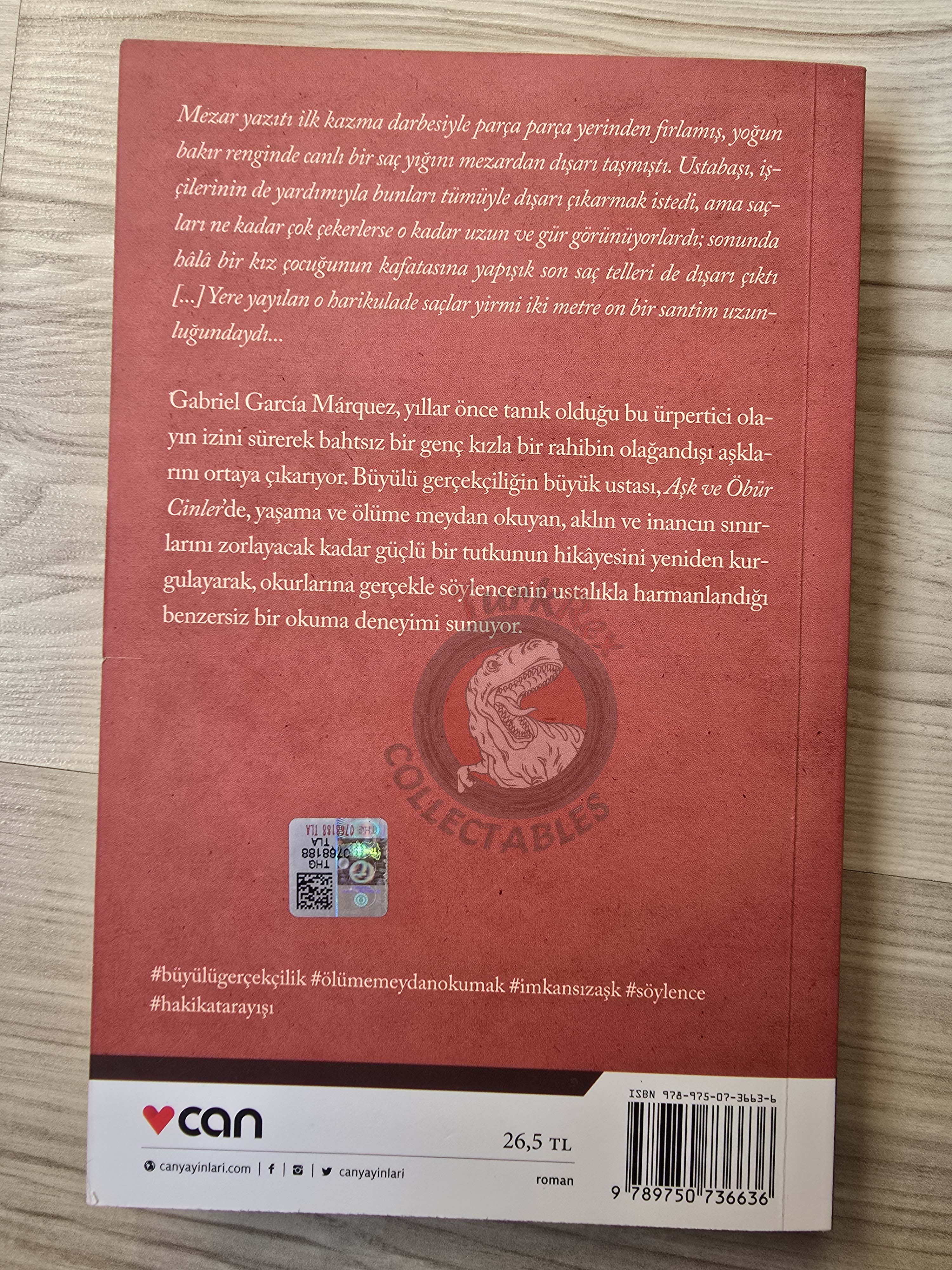 Gabriel García Márquez – Love And Other Demons 2021 Turkish Book Turkey