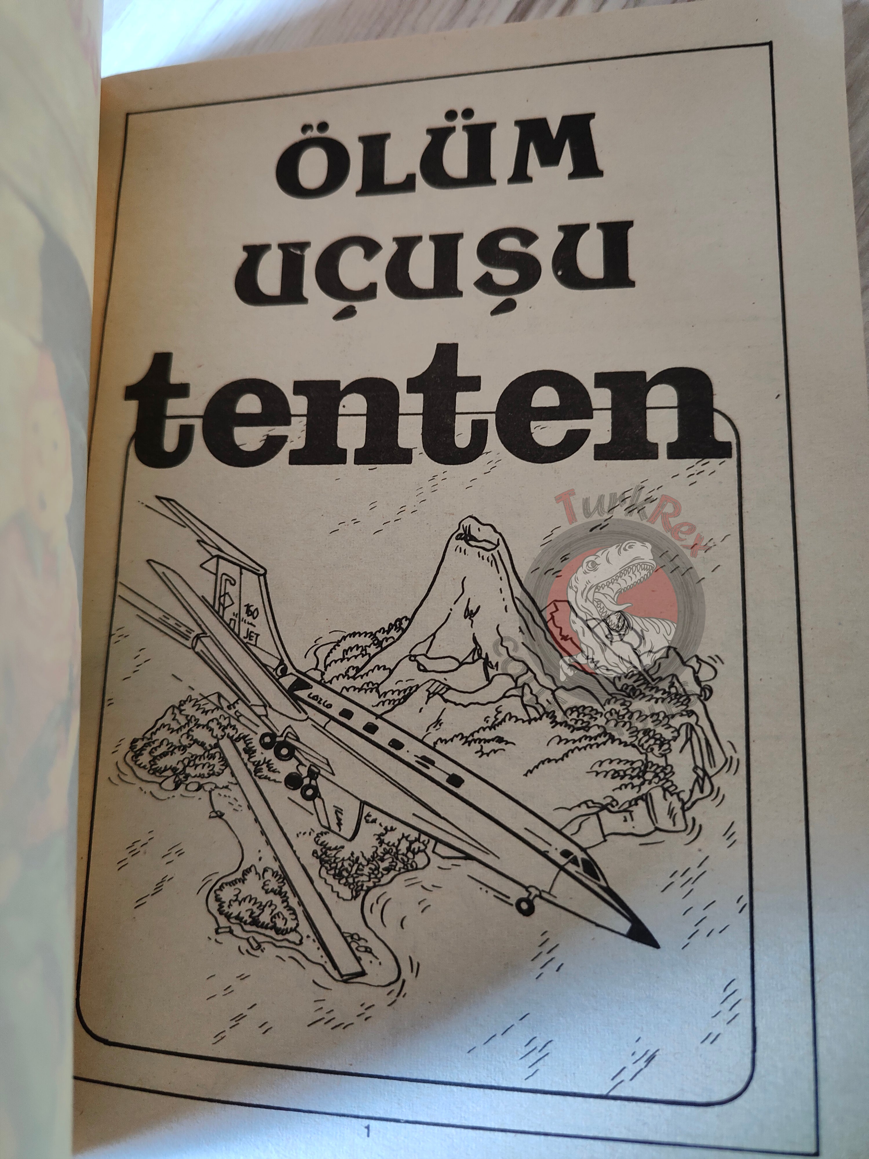 Tintin – Flight 714 to Sydney  mid 1980s Turkish Edition Comic Turkey 1