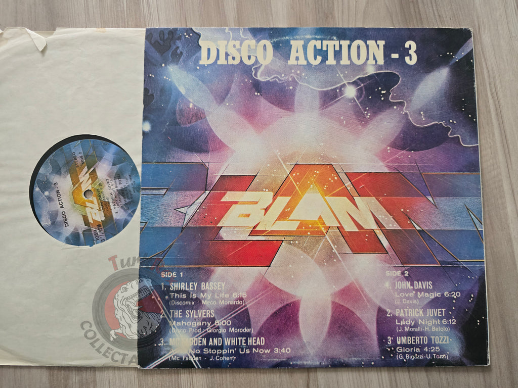 Various – Blam Disco Action - 3 Turkish Pressing Vinyl Turkey Edition