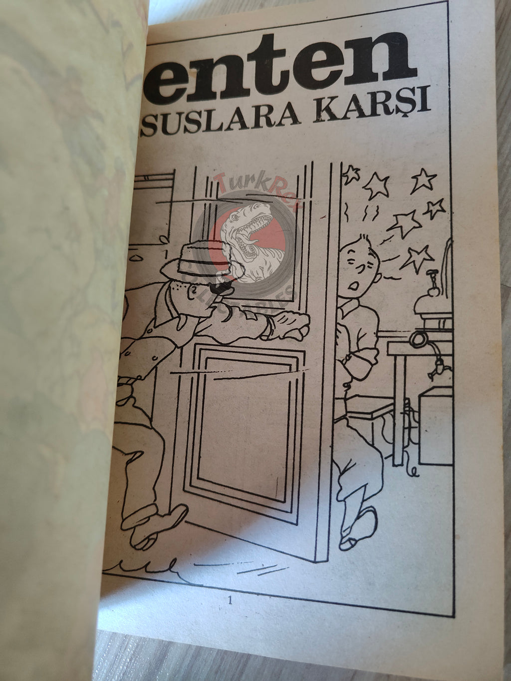 Tintin – The Calculus Affair mid 1980s Turkish Edition Comic Turkey 2