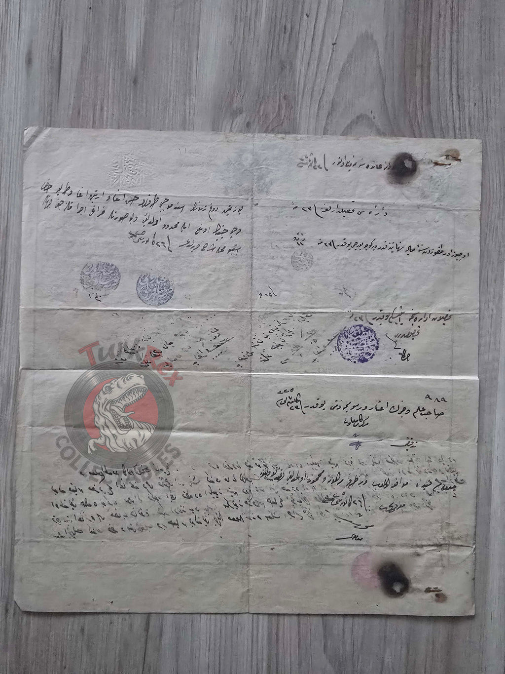Ottoman 1910 Land Deed Field in Adana Yüreğir Sakızlı Title Armenian Citizens Armenia