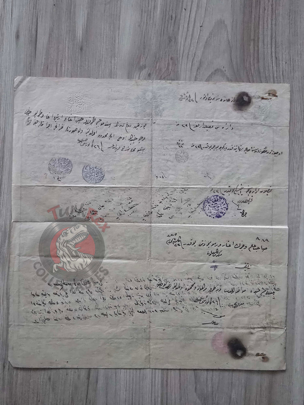 Ottoman 1910 Land Deed Field in Adana Yüreğir Sakızlı Title Armenian Citizens Armenia