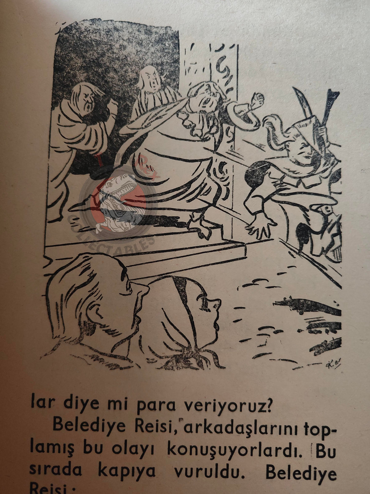 Grimm Brothers – Pied Piper of Hamelin 1970s Turkish Book Turkey Illustrated