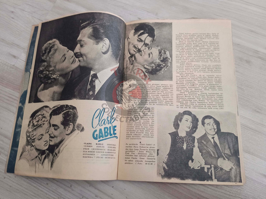 Yıldız 1945 Hedy Lamarr Turkish Mag Turkey Hollywood Shirley Temple Linda Darnell Errol Flynn