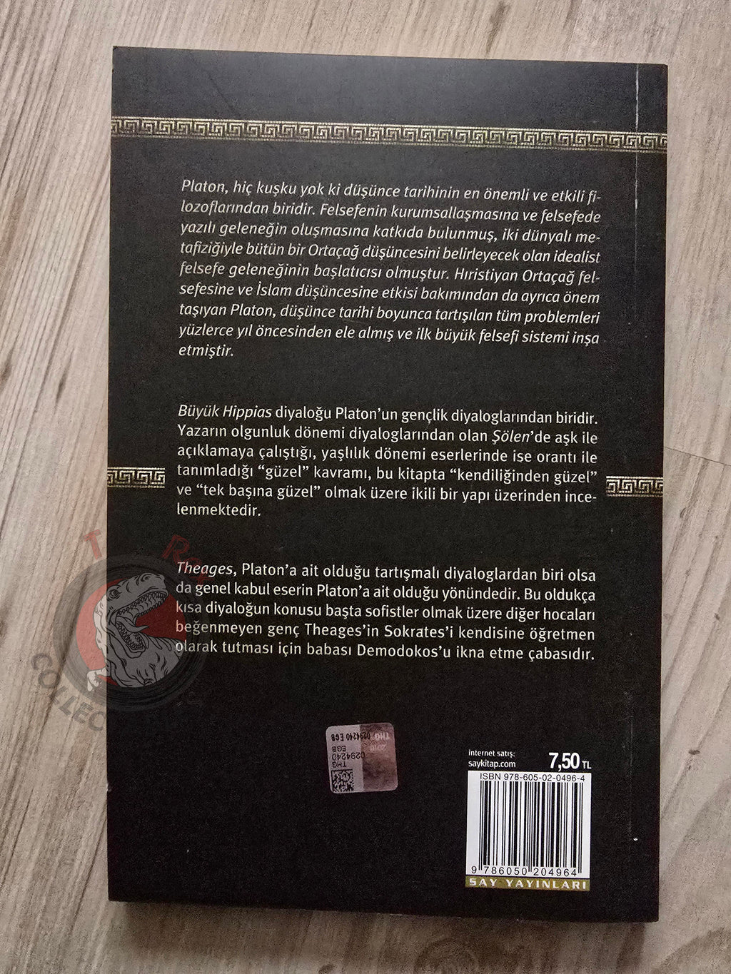 Plato – Greater Hippias 2016 Turkish Book Turkey
