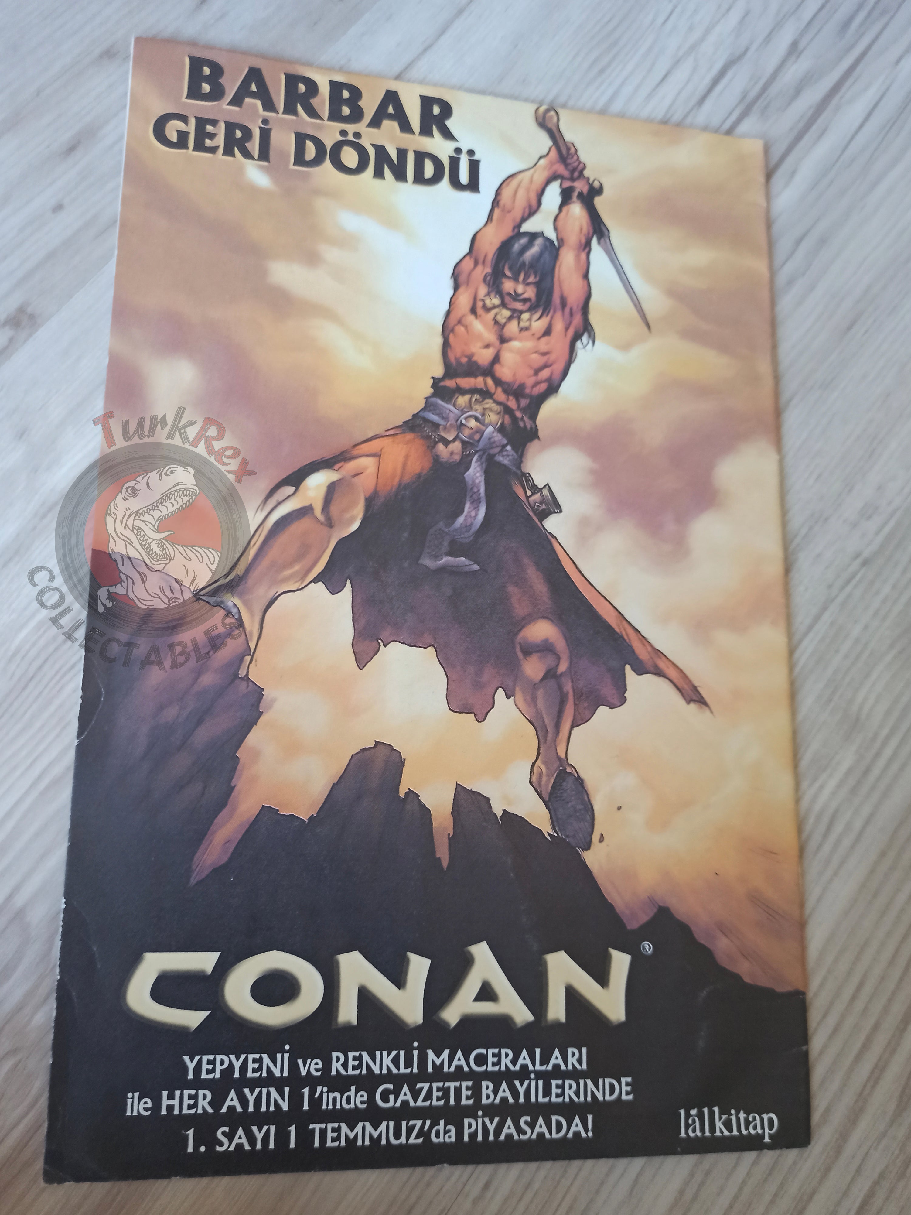 Conan the Legend #0 Turkish Comic Turkey Dark Horse Comics