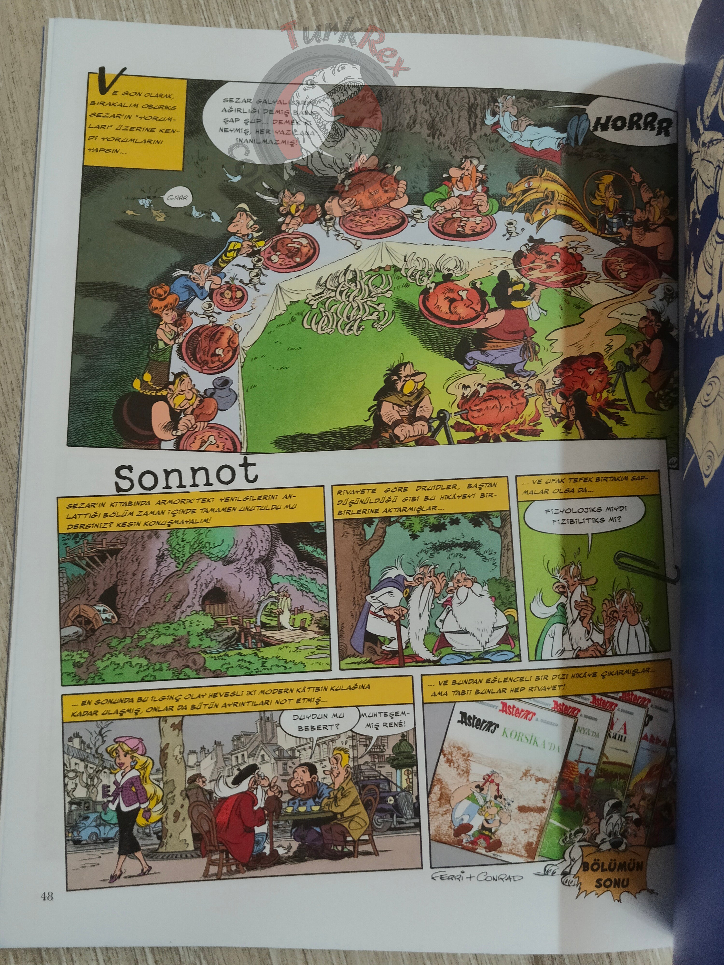 Asterix – Asterix and the Missing Scroll 2022 Turkish Edition Comic Turkey