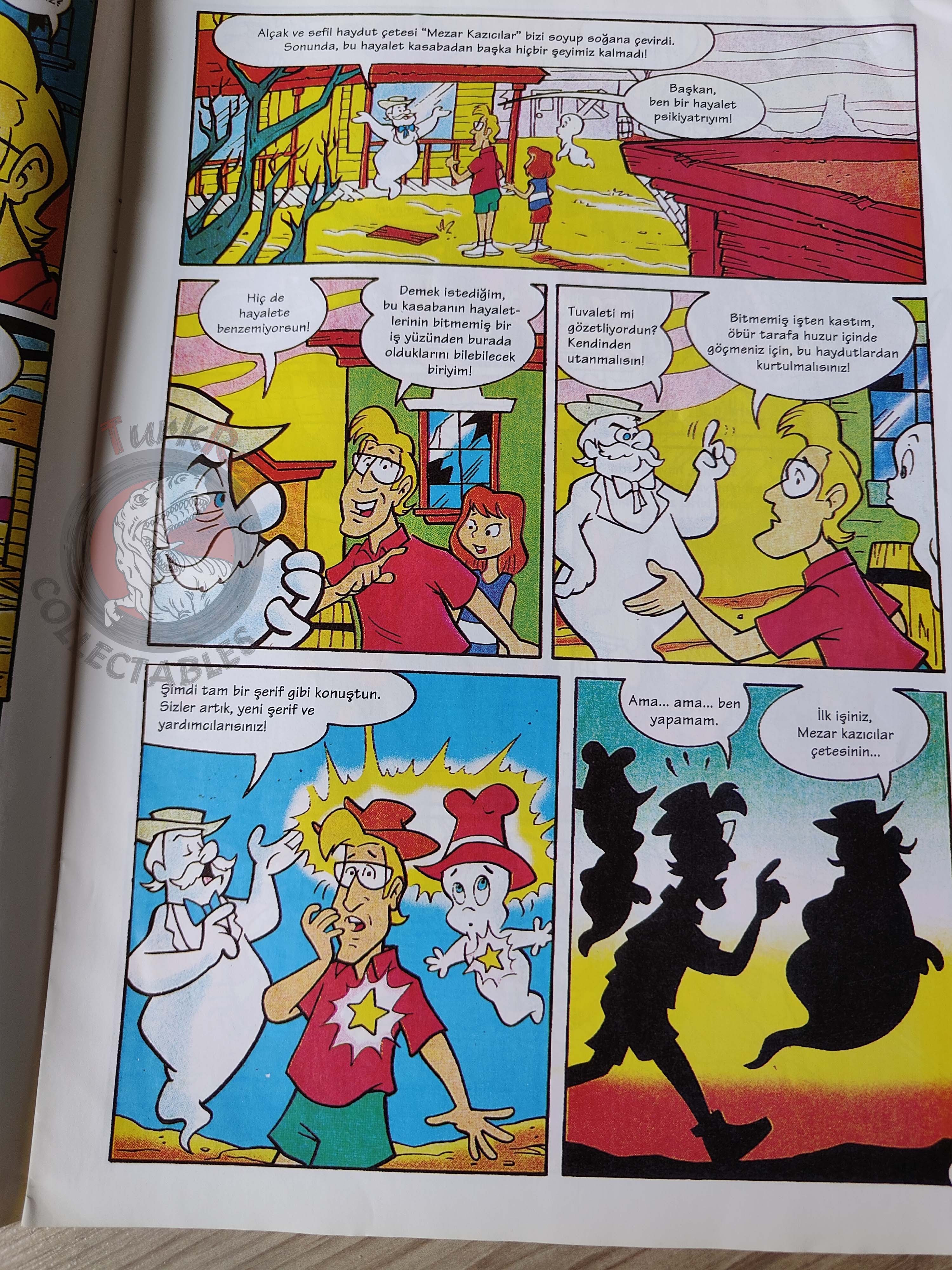 Casper the Friendly Ghost Magazine – Issue #5 2006 Turkish Comic Turkey