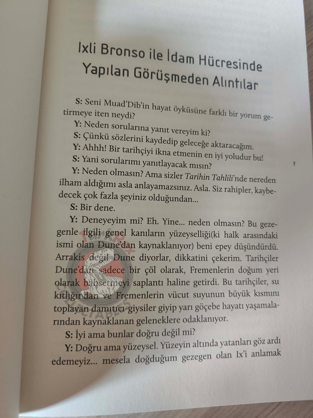 Frank Herbert – Dune Messiah Turkish Book Turkey Dune Series