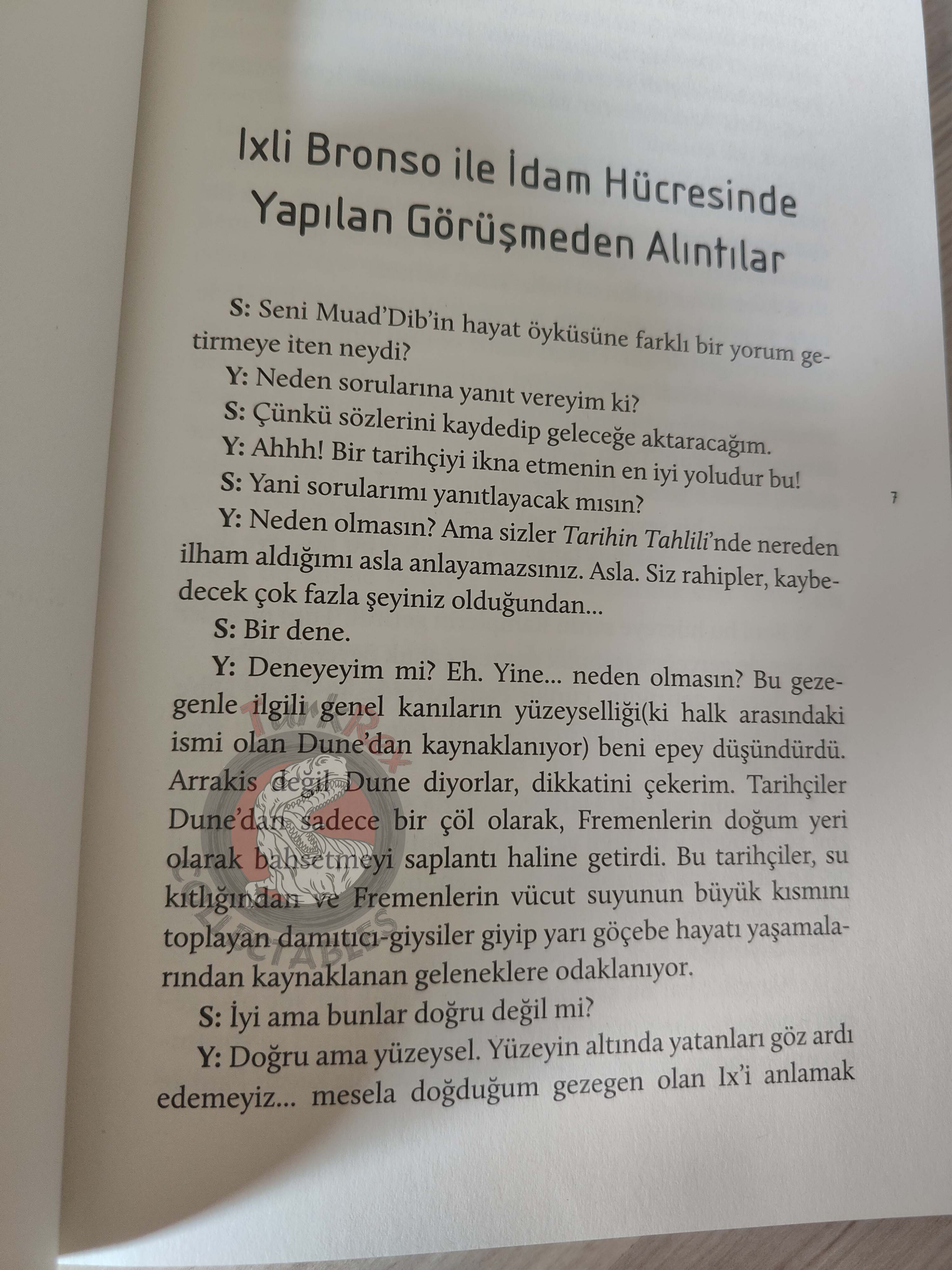 Frank Herbert – Dune Messiah Turkish Book Turkey Dune Series