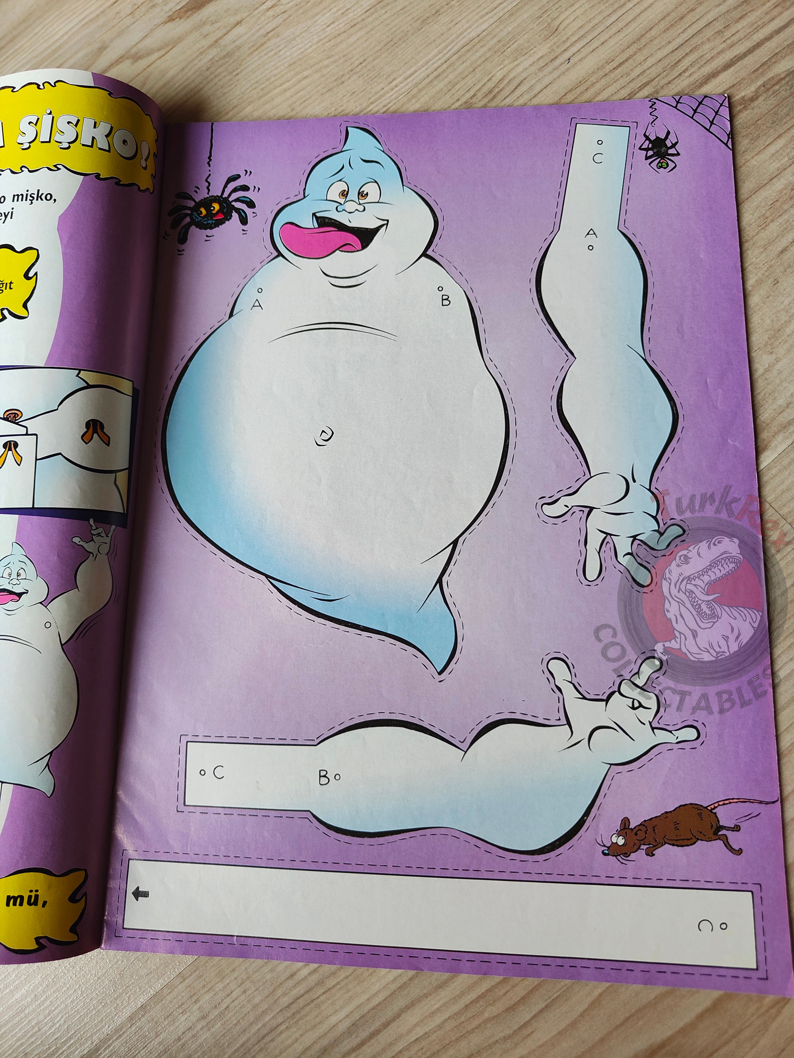 Casper the Friendly Ghost Magazine – Issue #27 1997 Turkish Comic Turkey