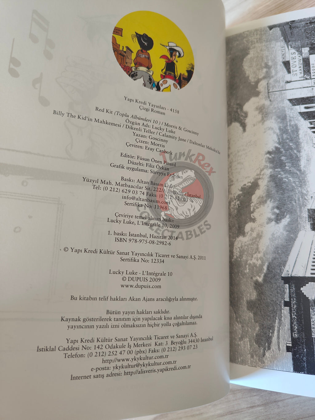 Lucky Luke – L'integrale #10 Turkish Comic Turkey L’escorte