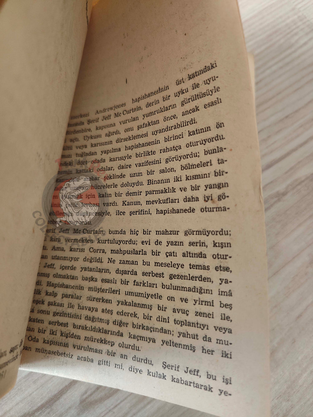 Erskine Caldwell – Trouble in July 1951 1st Turkish Book Turkey