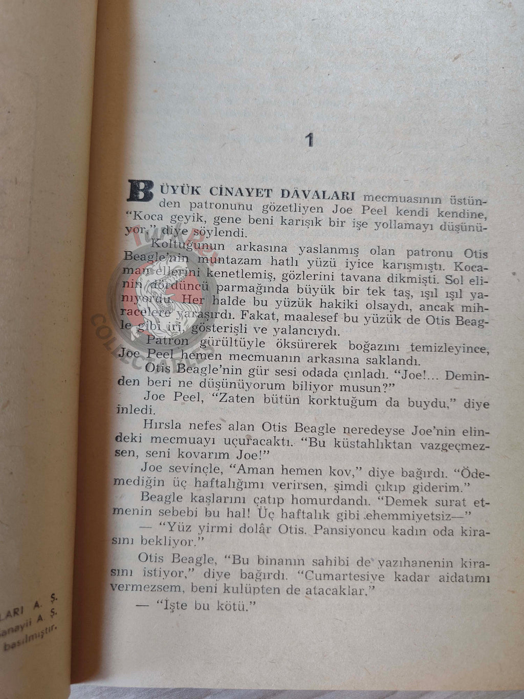 Frank Gruber – The Silver Jackass 1964 1st Turkish Book Turkey
