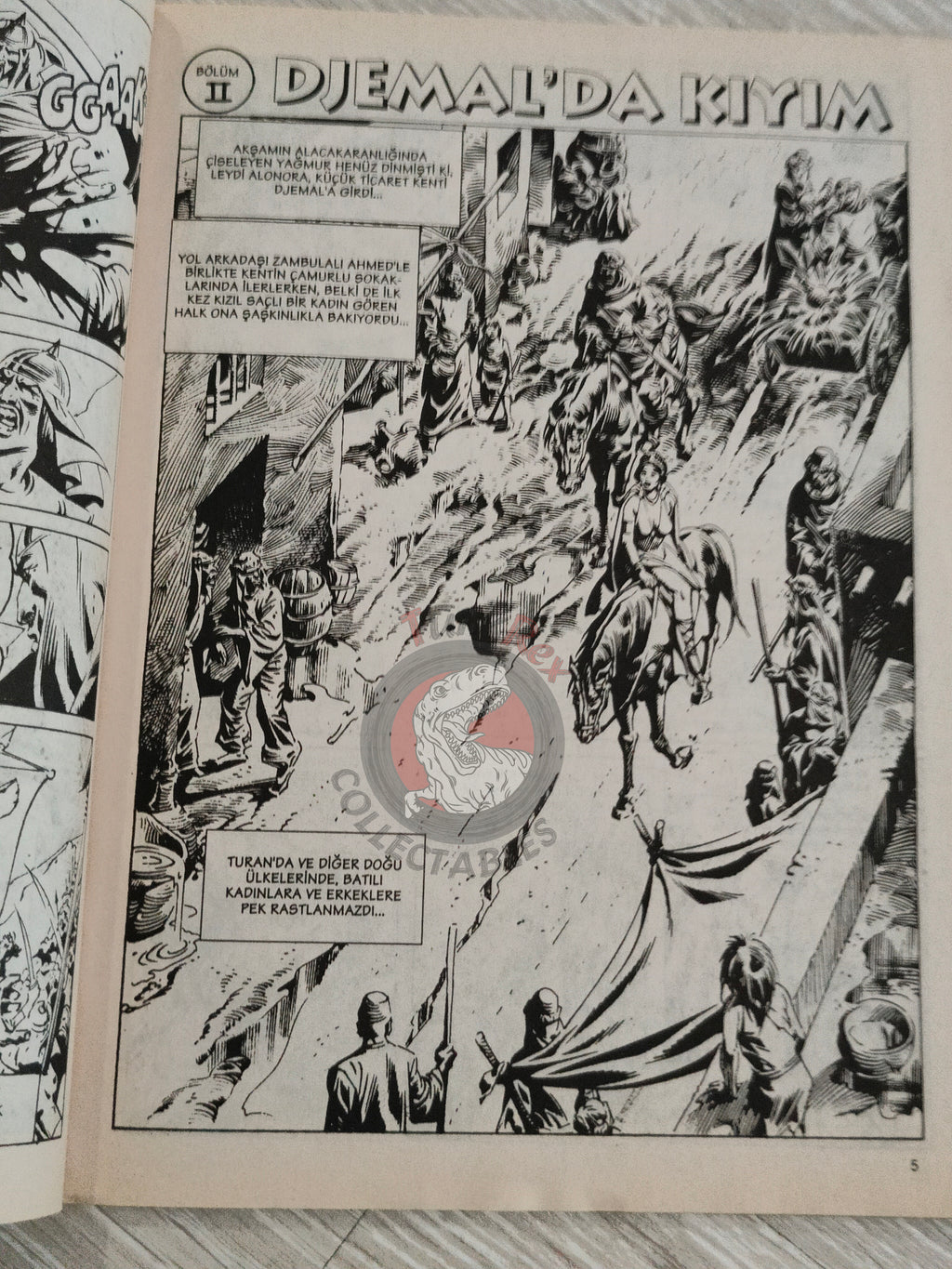 Conan #22 The Savage Sword of Conan #37 #38 Turkish Comic Turkey