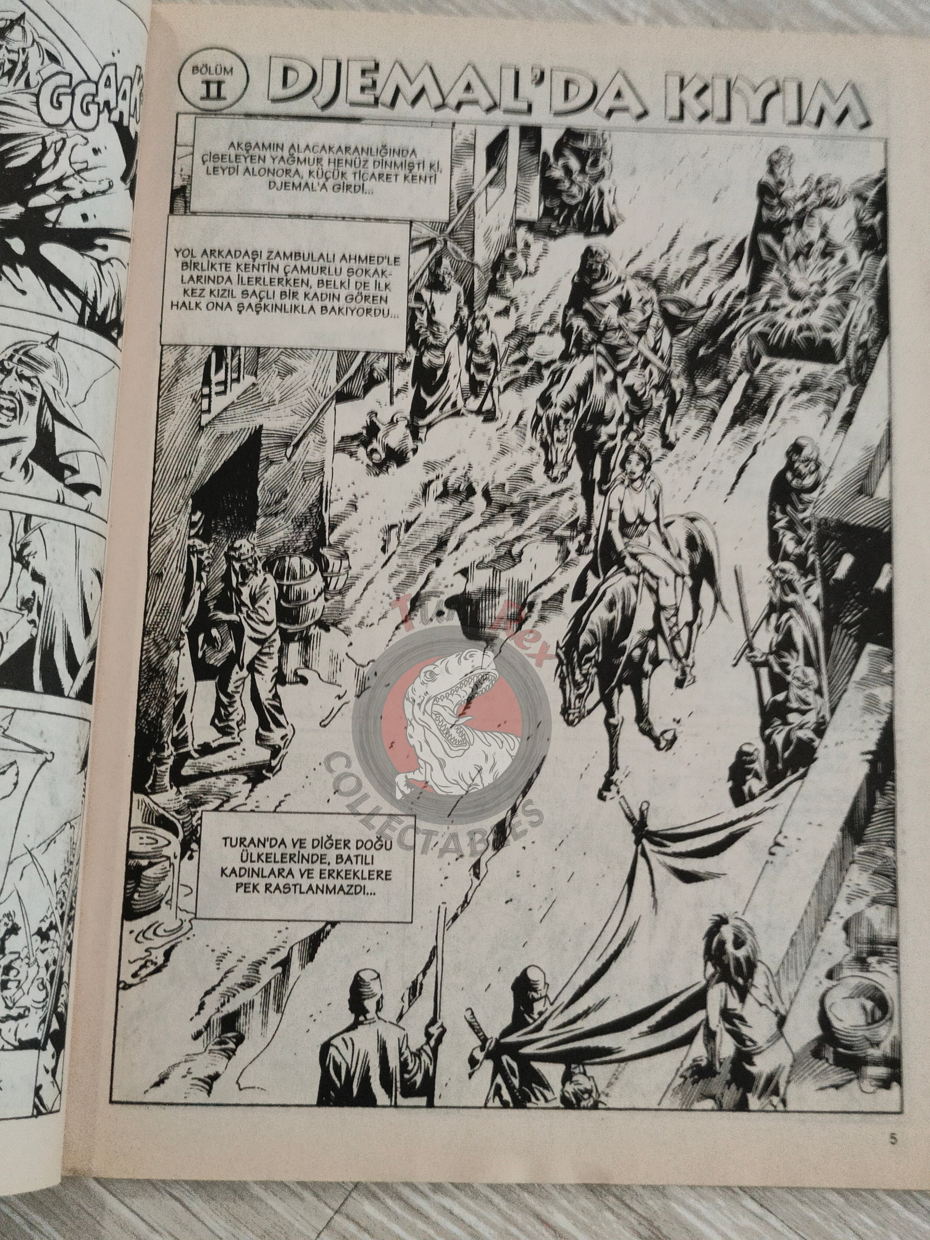 Conan #22 The Savage Sword of Conan #37 #38 Turkish Comic Turkey