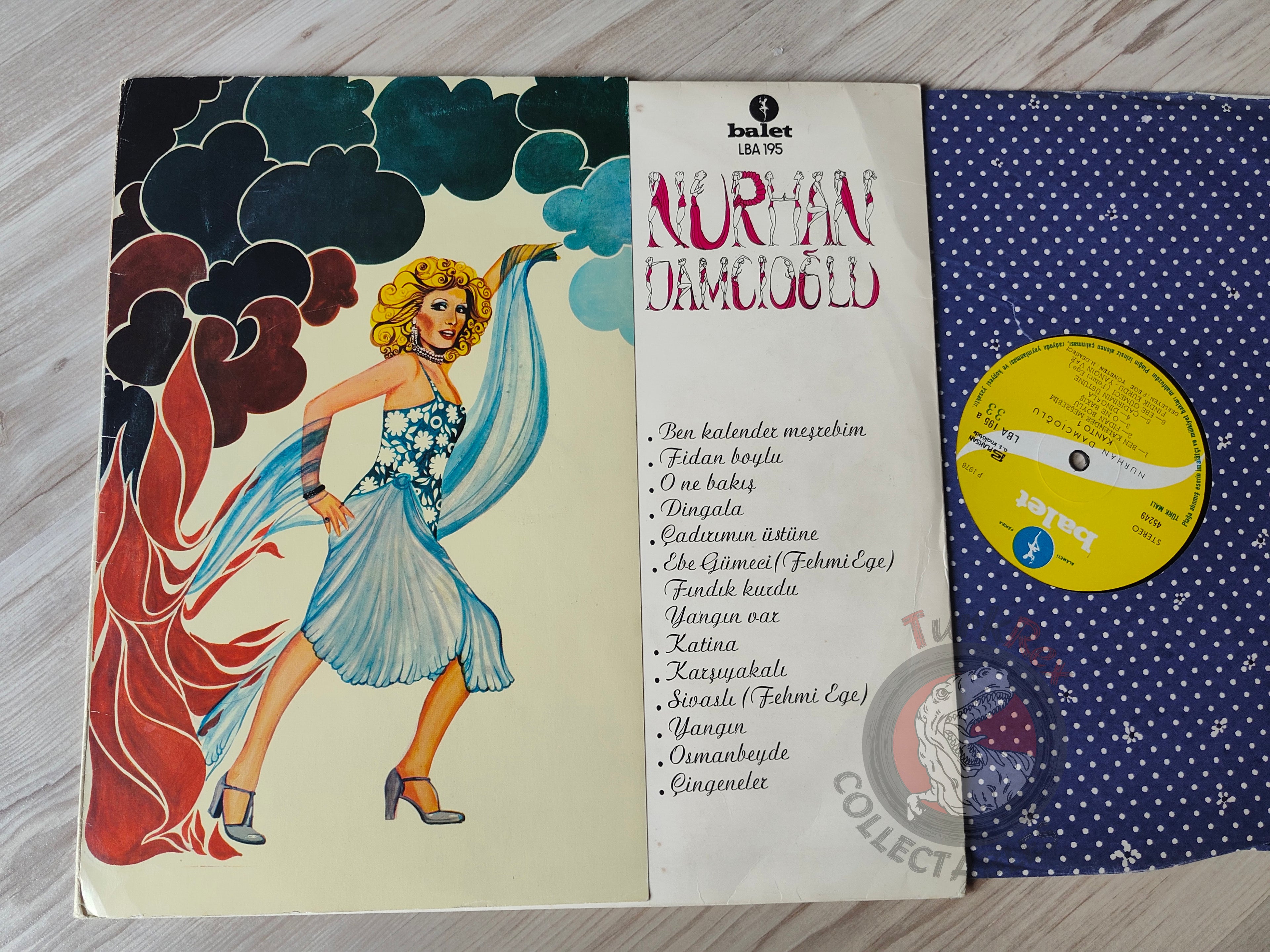 Nurhan Damcıoğlu – Kanto 1  Turkish Pressing Vinyl Turkey Edition
