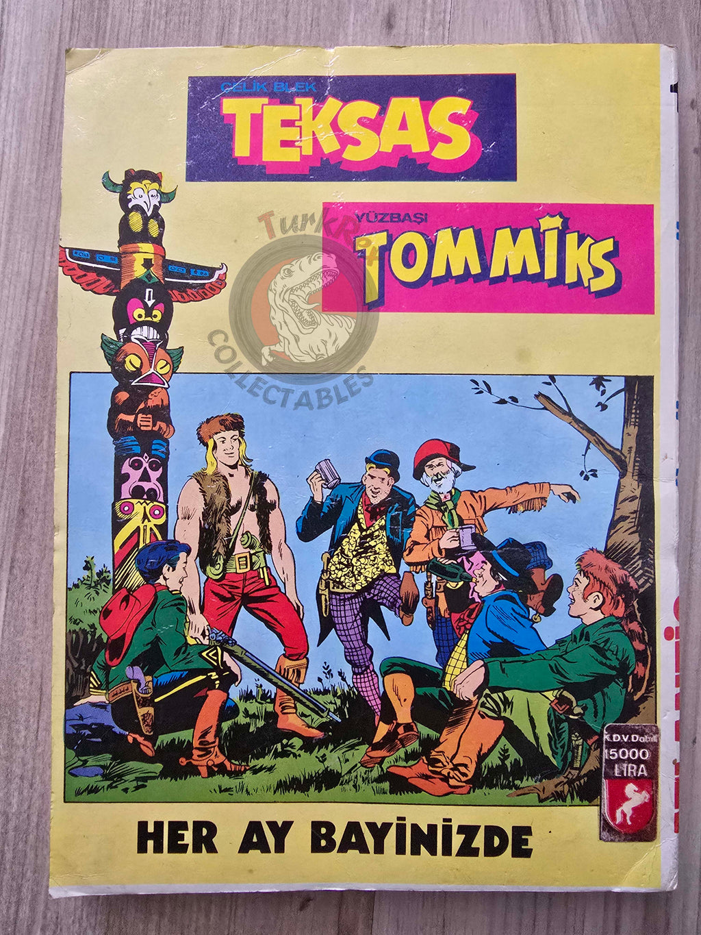 Martin Mystère #13 Rapa Nui! 80s Turkish Comic Turkey #42 #45