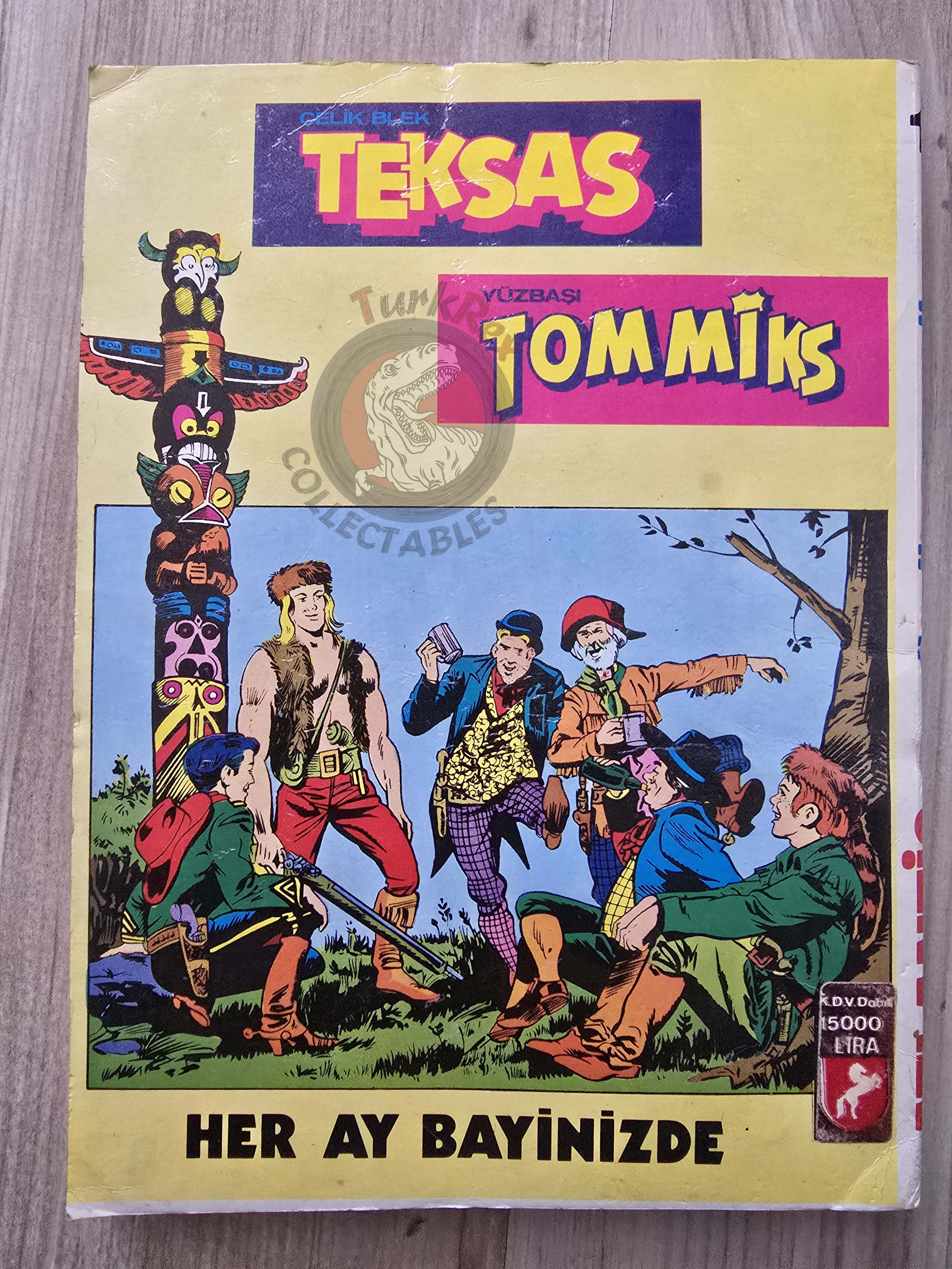 Martin Mystère #13 Rapa Nui! 80s Turkish Comic Turkey #42 #45