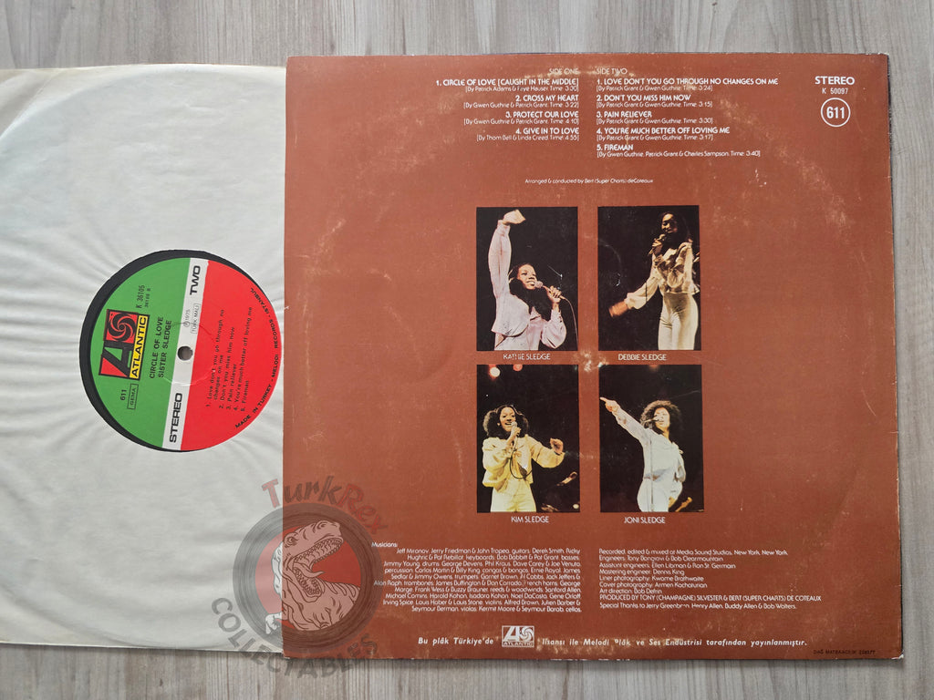 Sister Sledge – Circle Of Love Turkish Pressing Vinyl Turkey Edition
