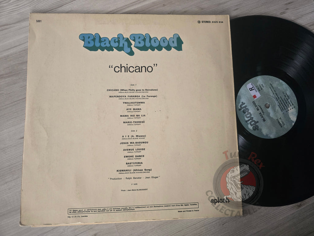 Black Blood – Chicano Turkish Pressing Vinyl Turkey Edition 2