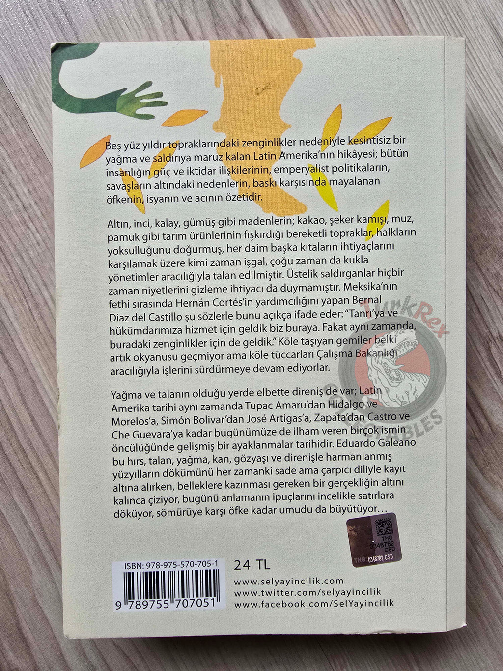 Eduardo Galeano – Open Veins of Latin America 2015 Turkish Book Turkey