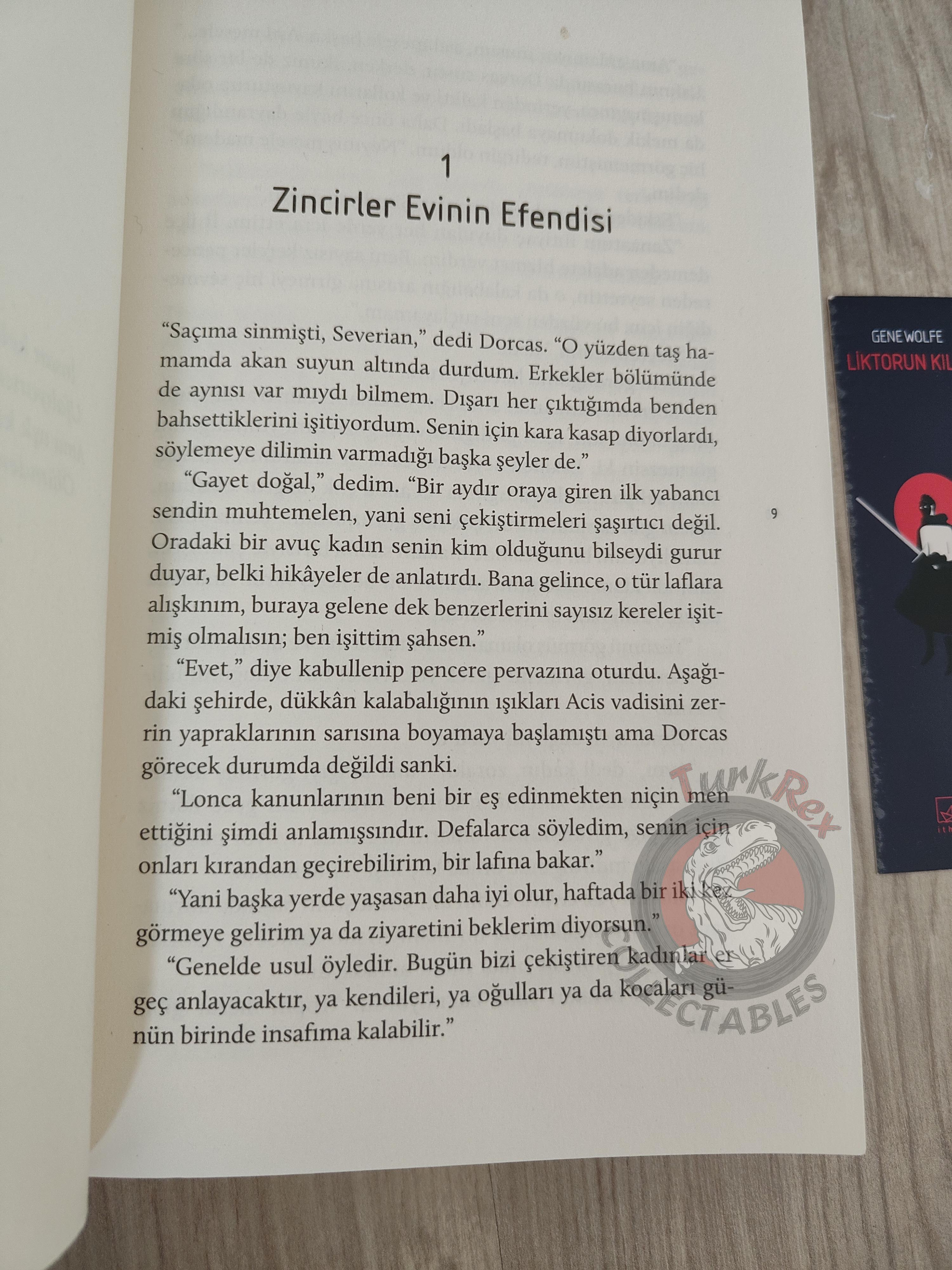 Gene Wolfe – The Sword of the Lictor 2021 Turkish Book Turkey of the New Sun