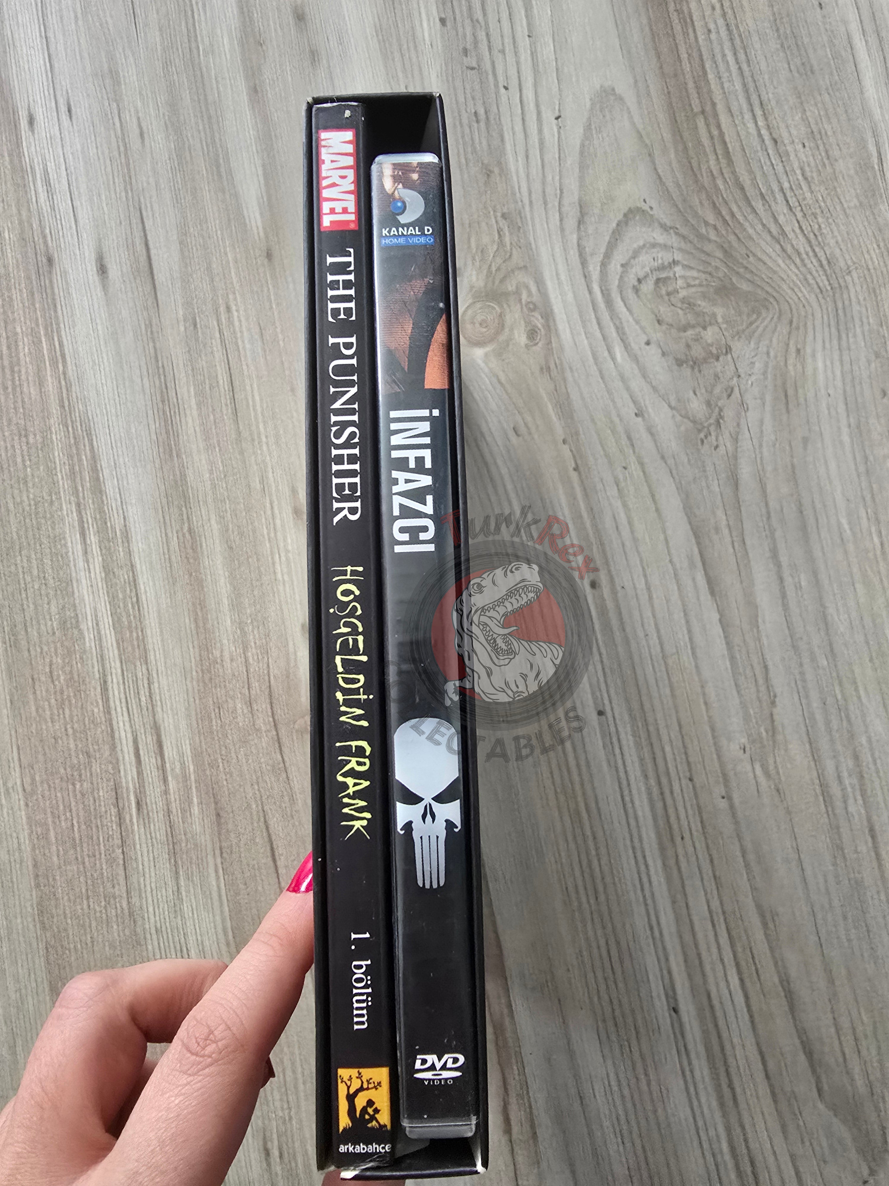 The Punisher Collector's Edition Turkish Comic + DVD Turkey 2004 Welcome Back, Frank