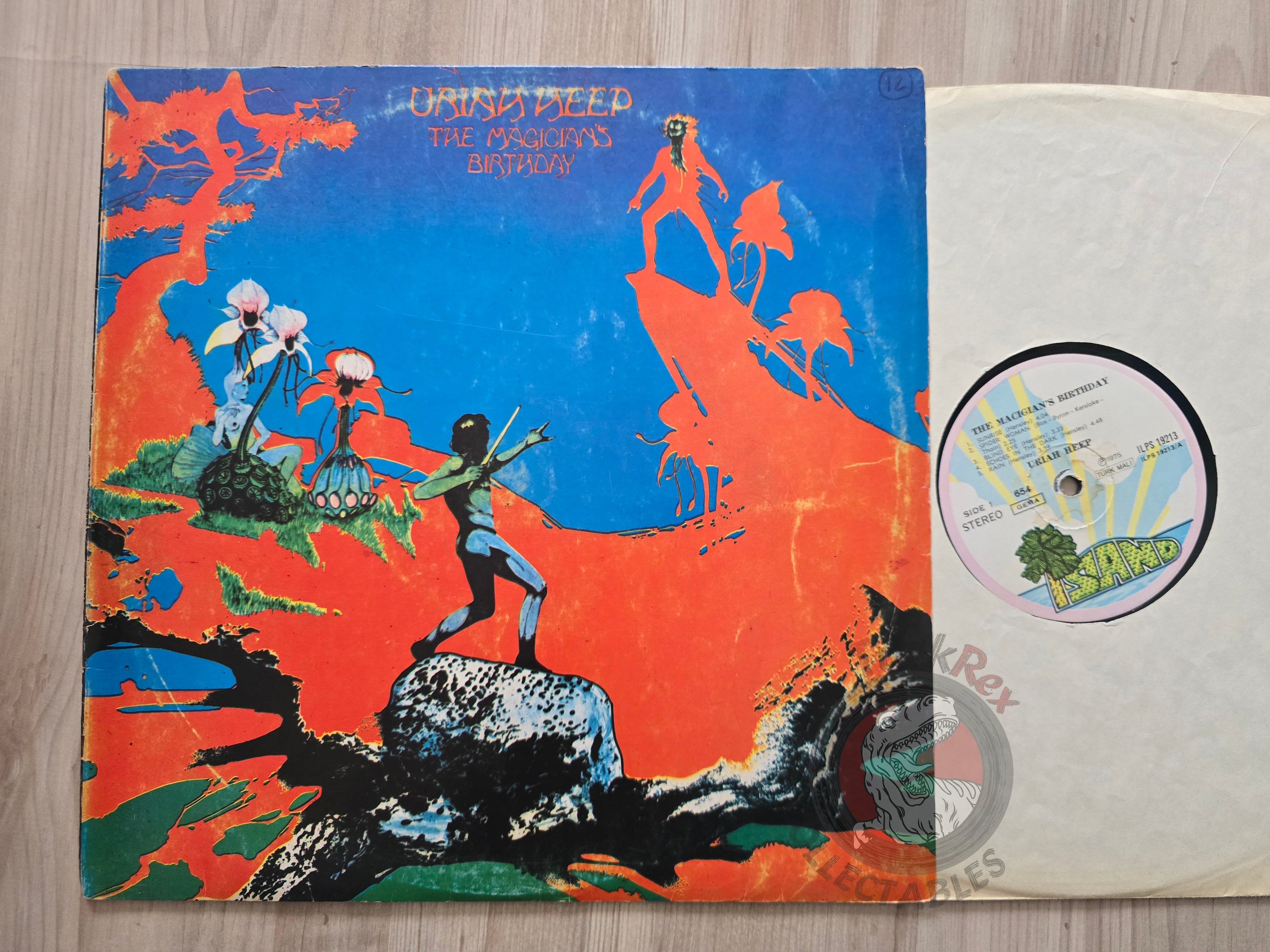 Uriah Heep – The Magician's Birthday Turkish Pressing Vinyl Turkey Edition