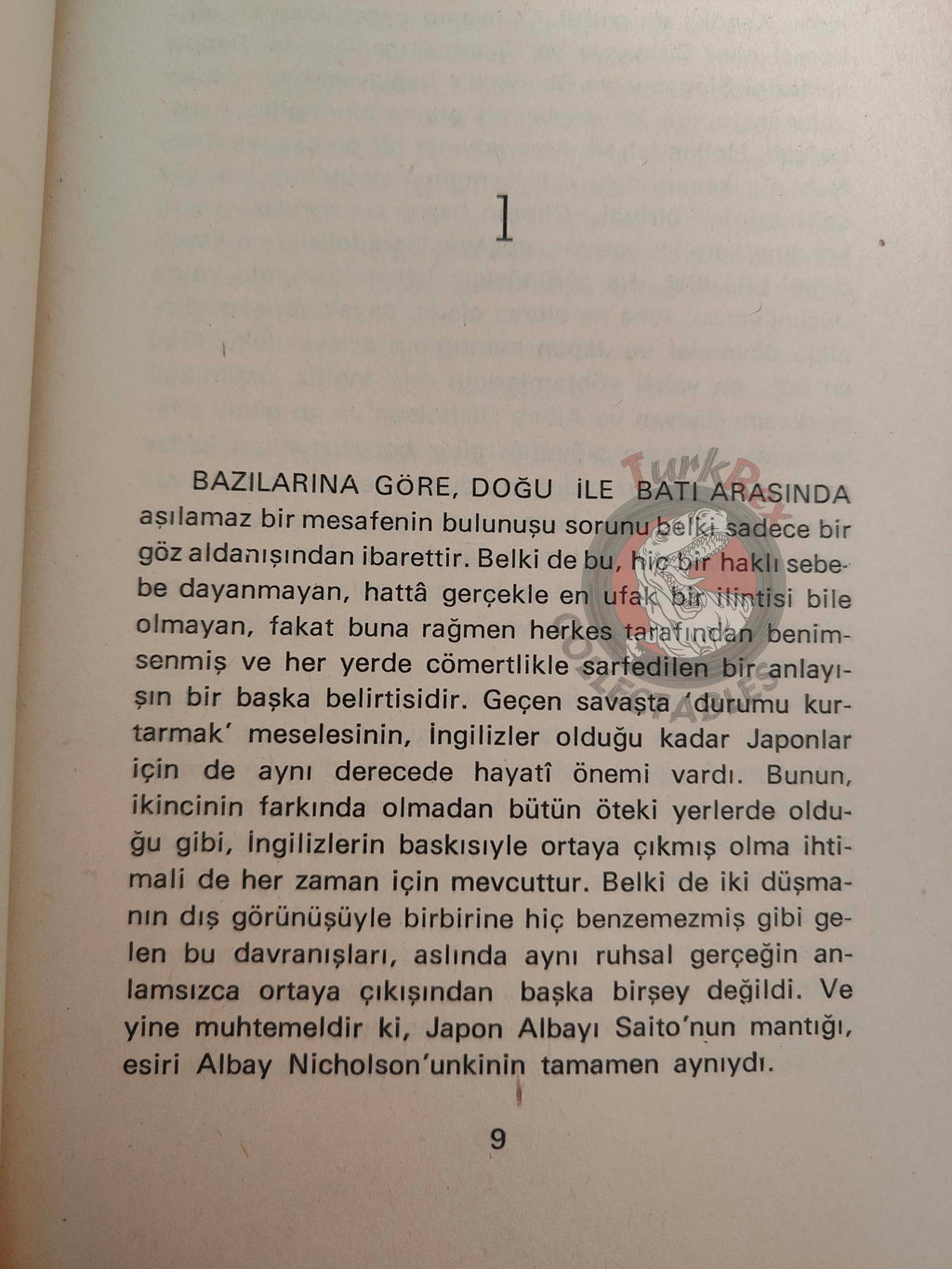 Pierre Boulle – Bridge Over the River Kwai 1973 1st Turkish Book Turkey