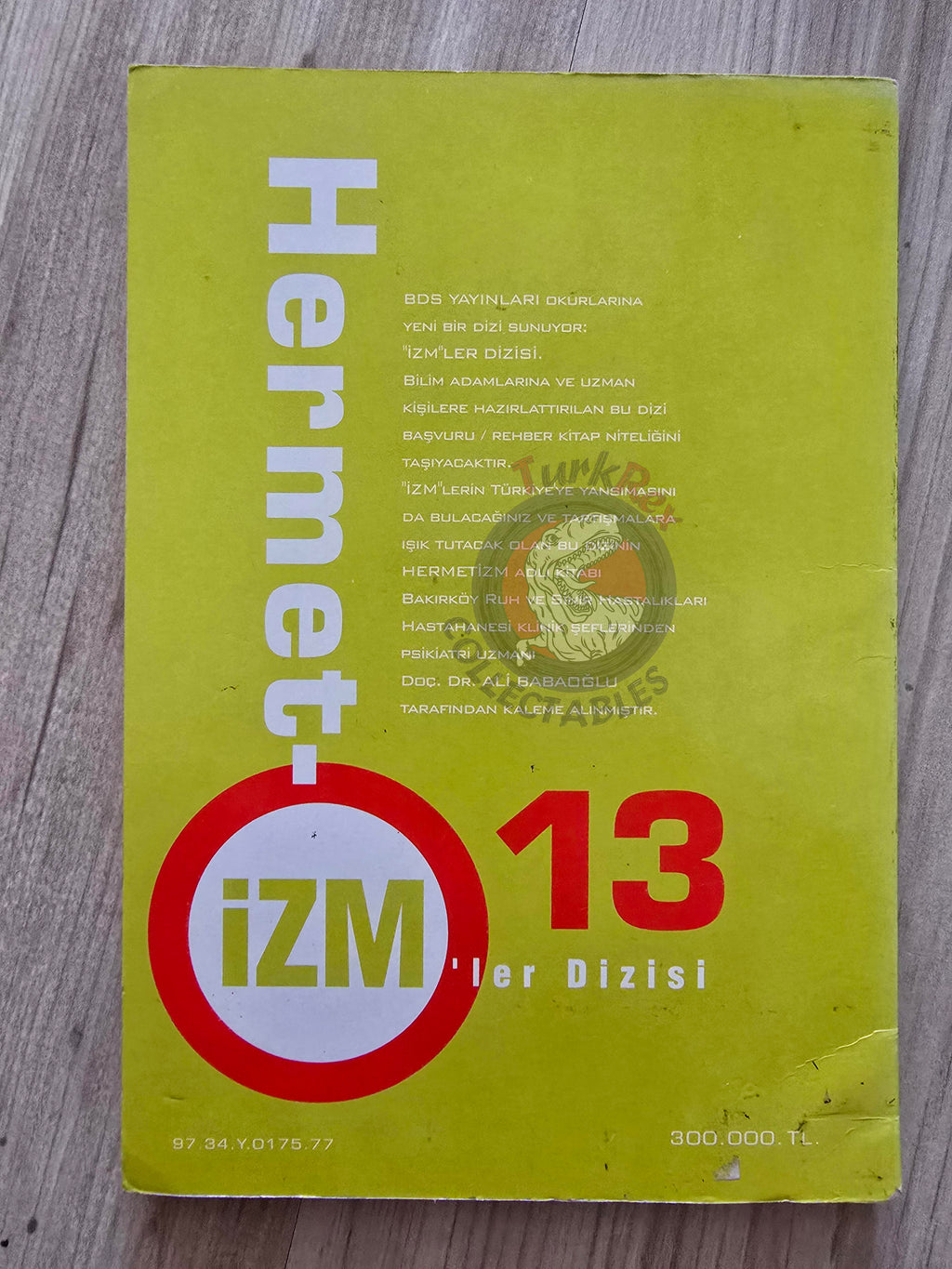 Hermetism 1997 Turkish Book Turkey Hermes Trismegistus Occult