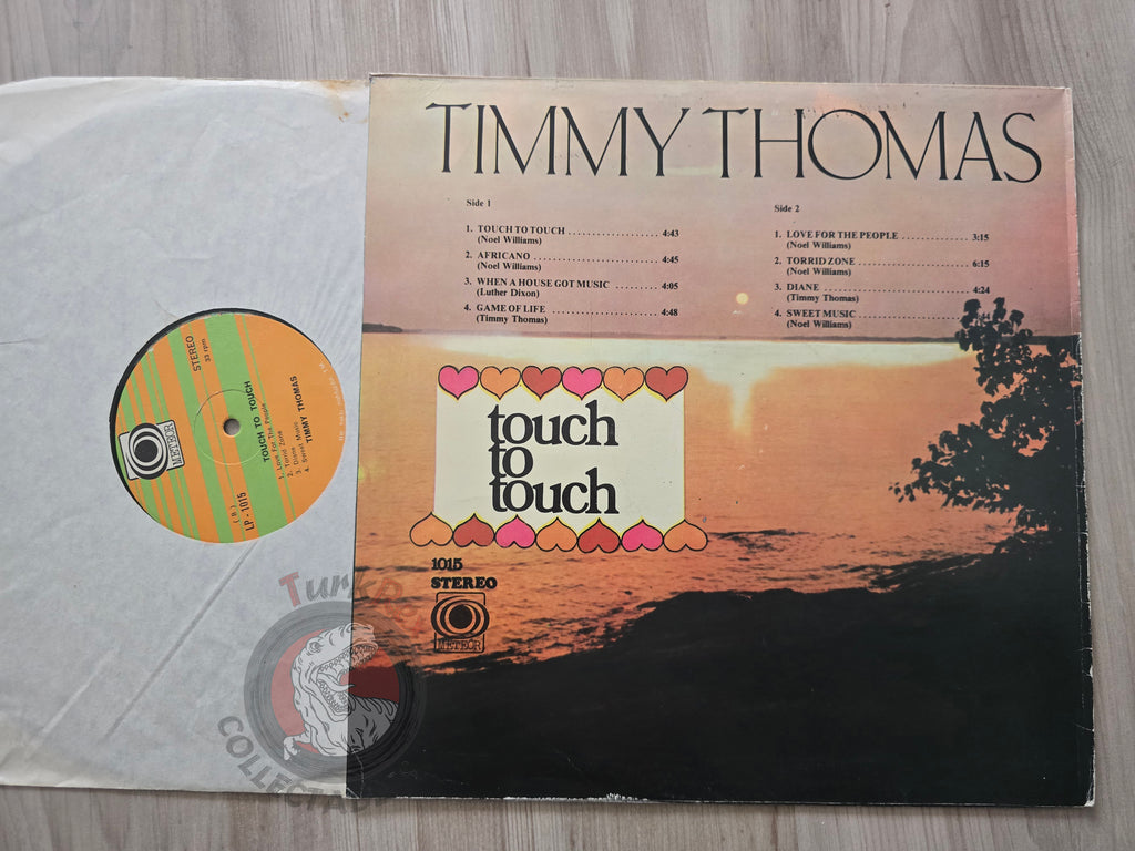 Timmy Thomas – Touch To Touch Turkish Pressing Vinyl Turkey Edition
