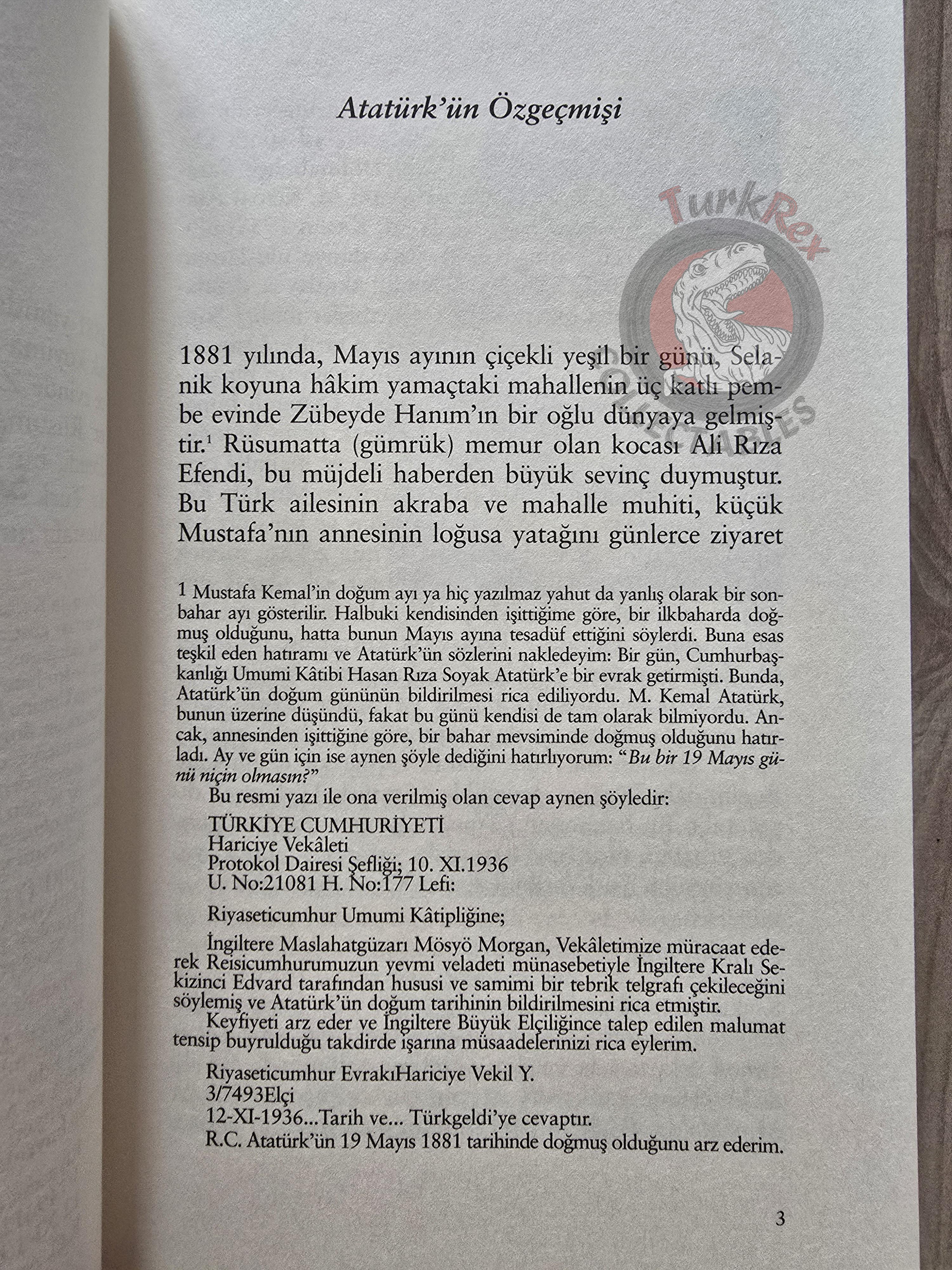 Afet İnan – Memoirs and Documents About Atatürk 2020 Turkish Book Turkey