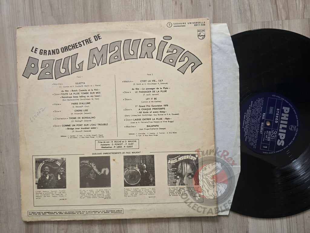 Paul Mauriat – Le Grand Orchestre De Paul Mauriat Turkish Pressing Vinyl Turkey Edition