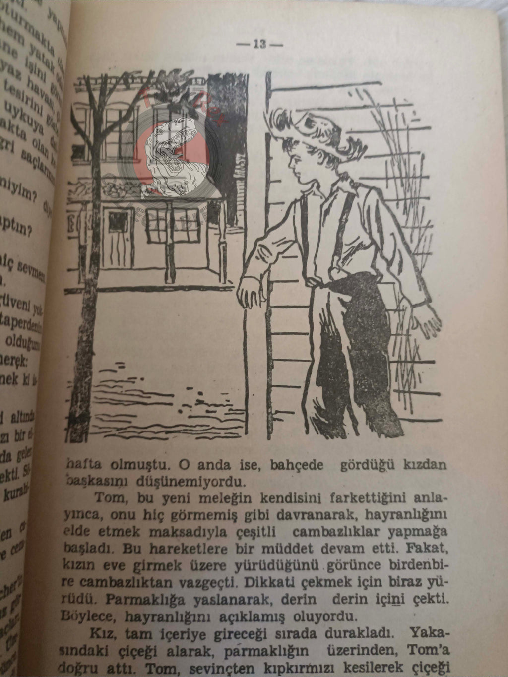 Mark Twain – Tom Sawyer 1968 Turkish Book Turkey Illustrated