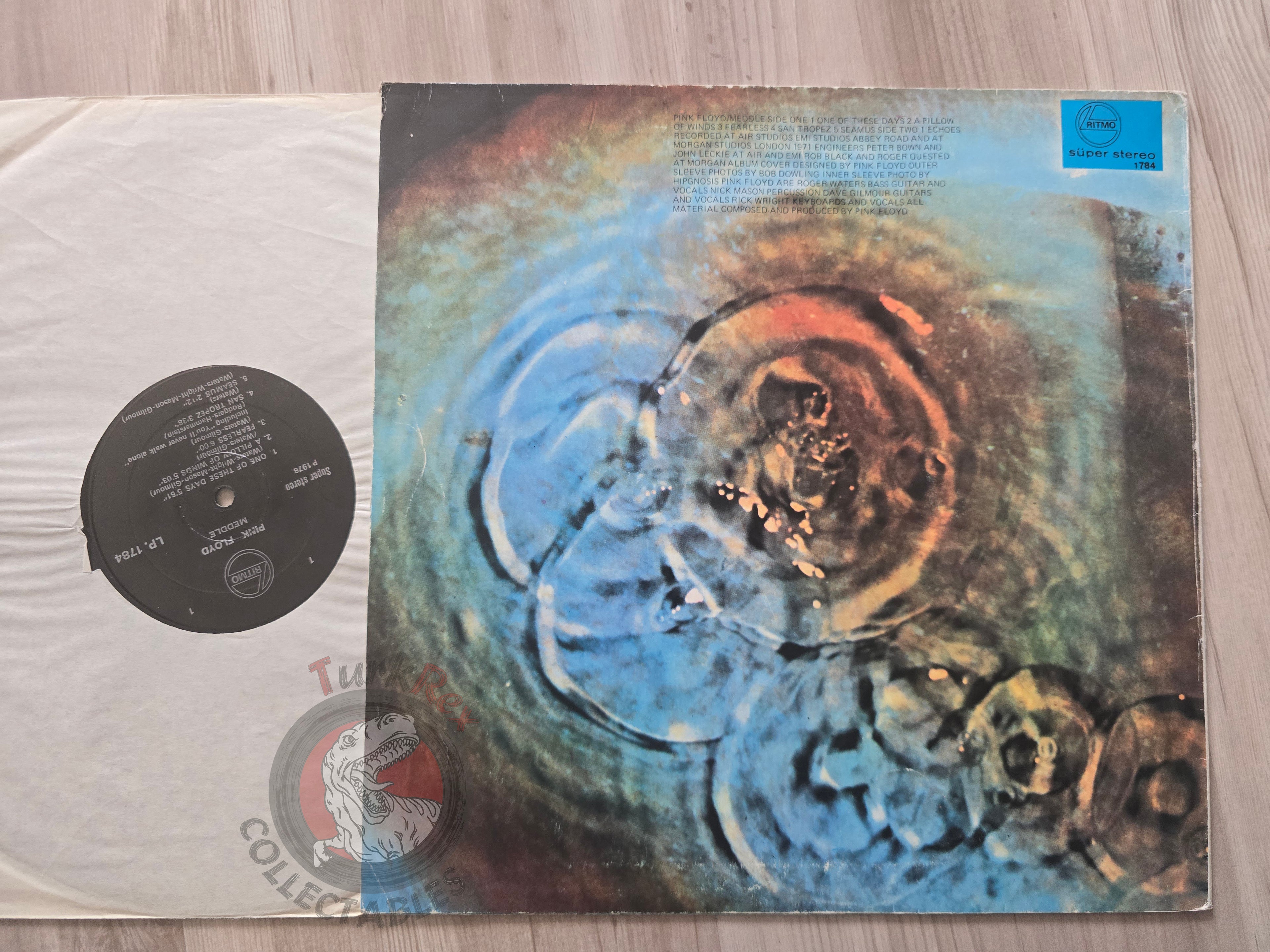 Pink Floyd – Meddle Turkish Pressing Vinyl Turkey Edition