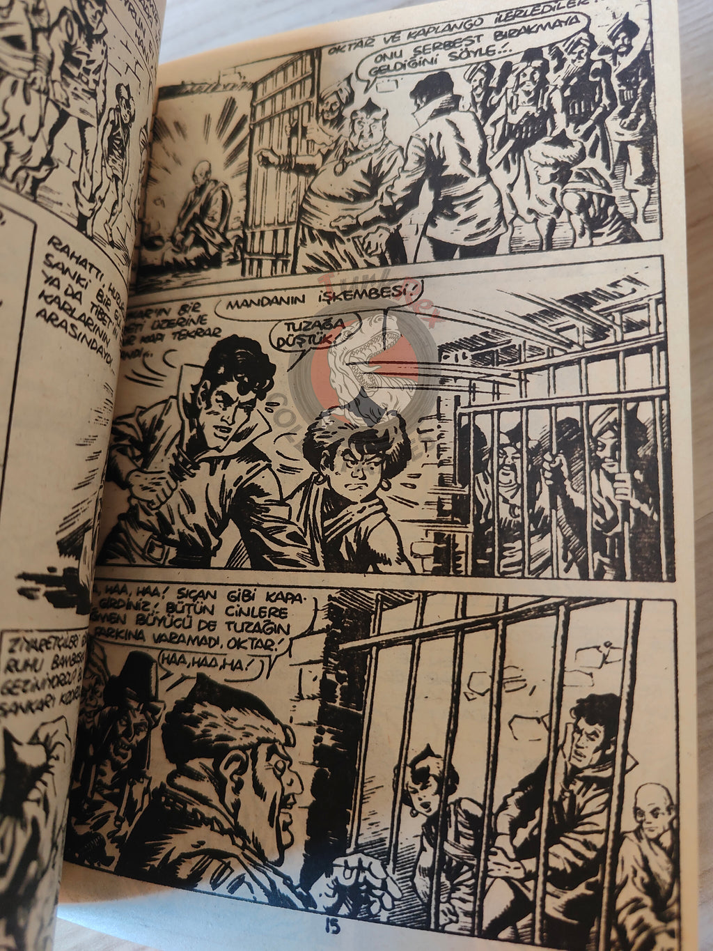 Oktar #3 1981 Turkish Comic Turkey Marco Polo Mon Journal