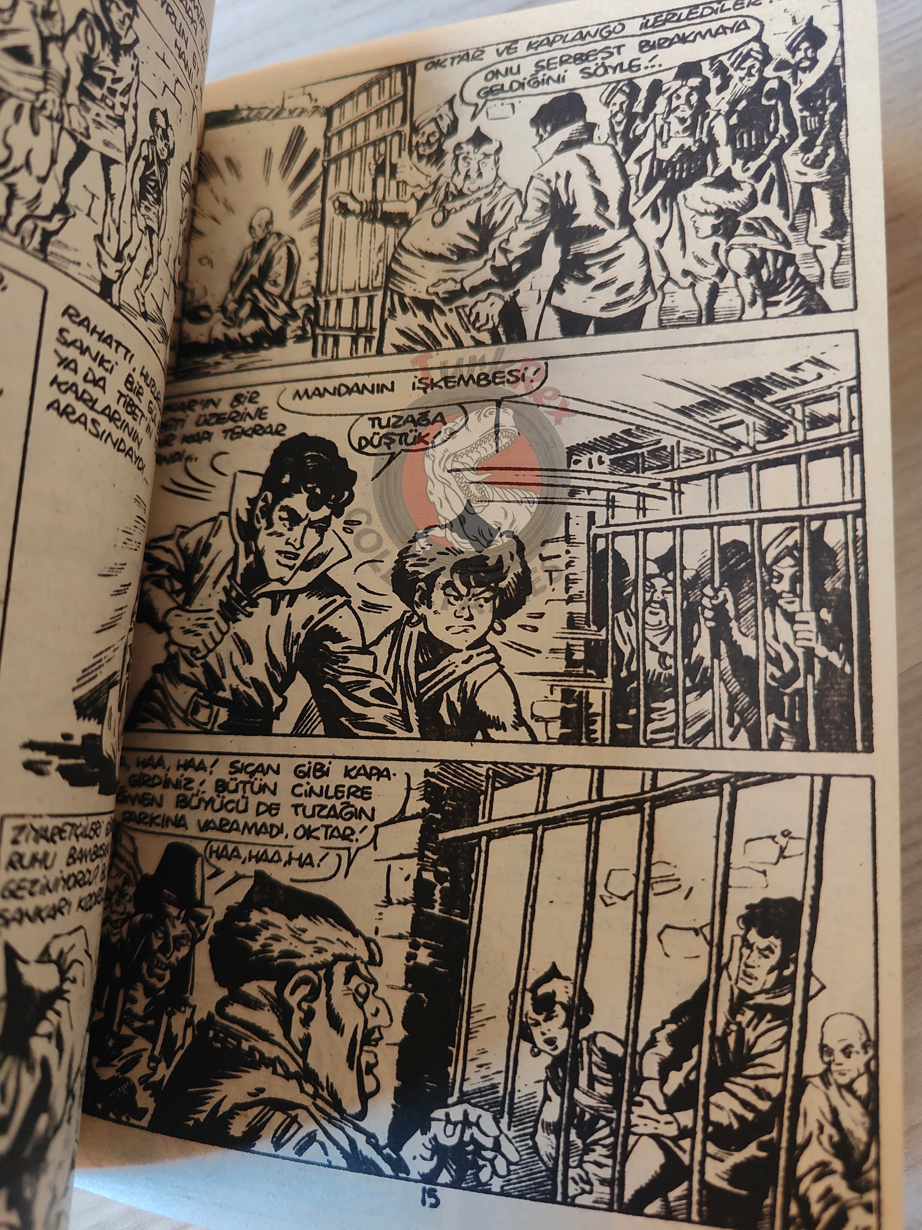 Oktar #3 1981 Turkish Comic Turkey Marco Polo Mon Journal