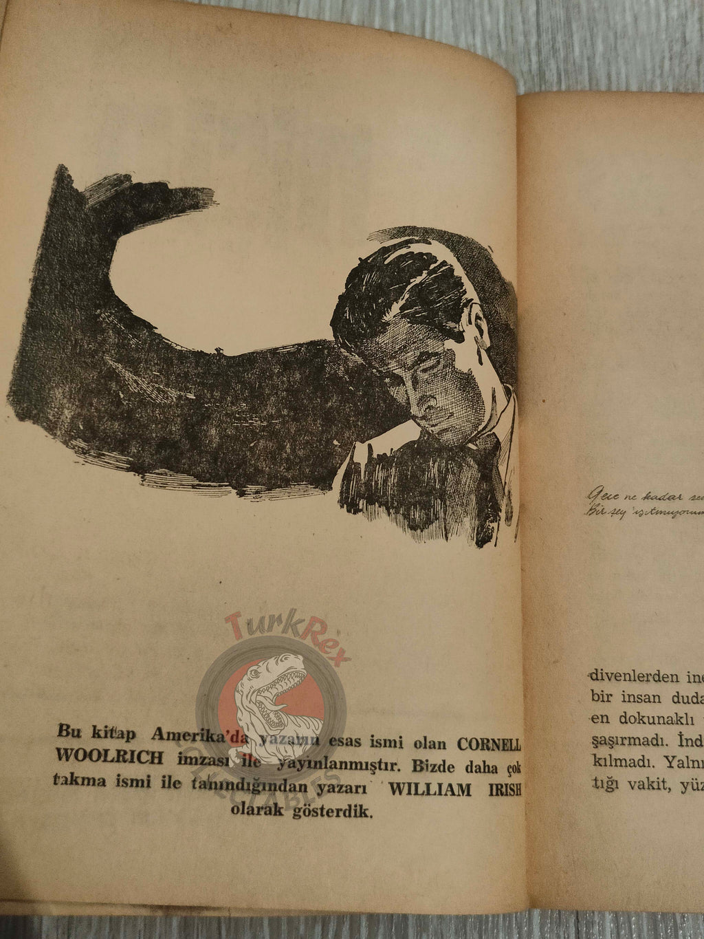 Cornell Woolrich – The Bride Wore Black 1962 1st Turkish Book Turkey William Irish