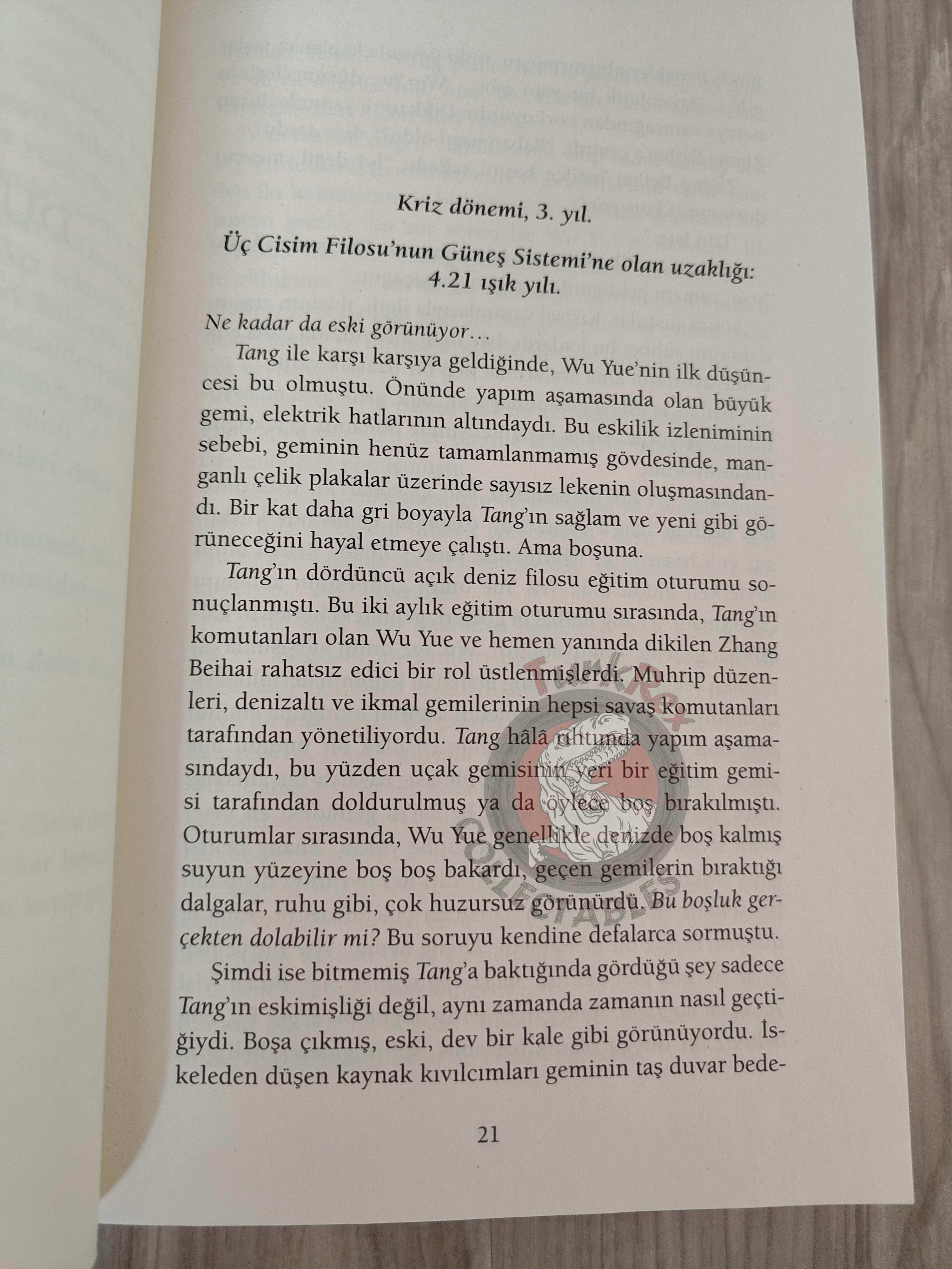 Liu Cixin – The Dark Forest 2018 1st Turkish Book Turkey