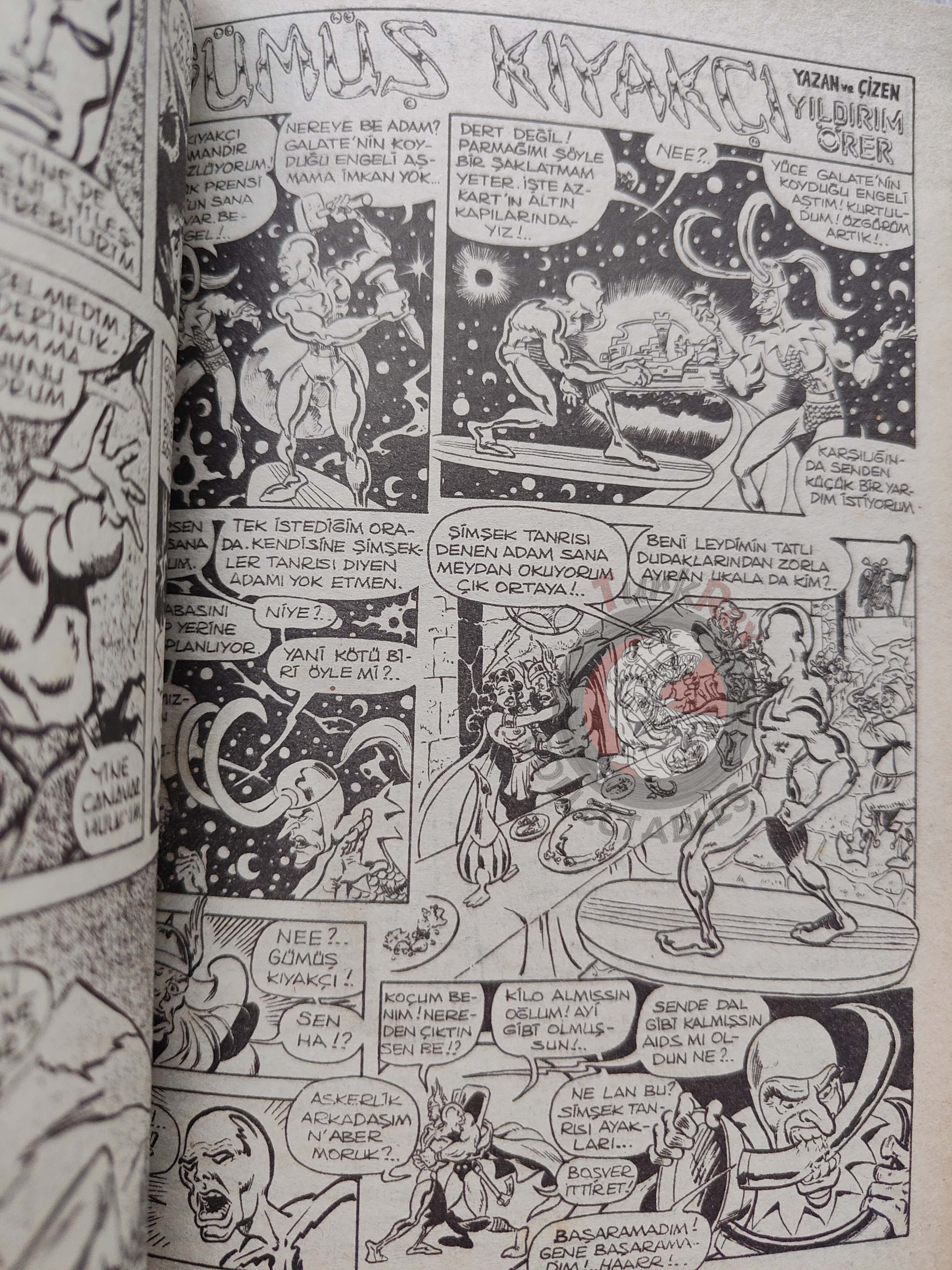 Silver Surfer #11 1988 Turkish Comic Turkey The Incredible Hulk #250 Defenders #98