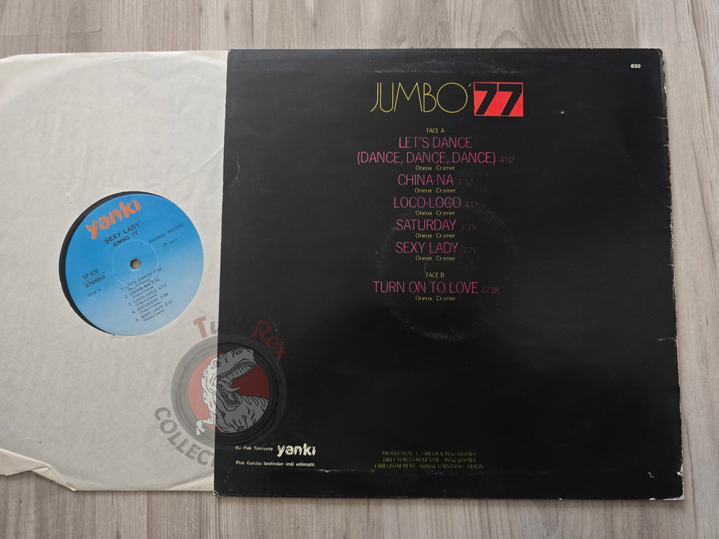 Jumbo '77 – Sexy Lady Turkish Pressing Vinyl Turkey Edition