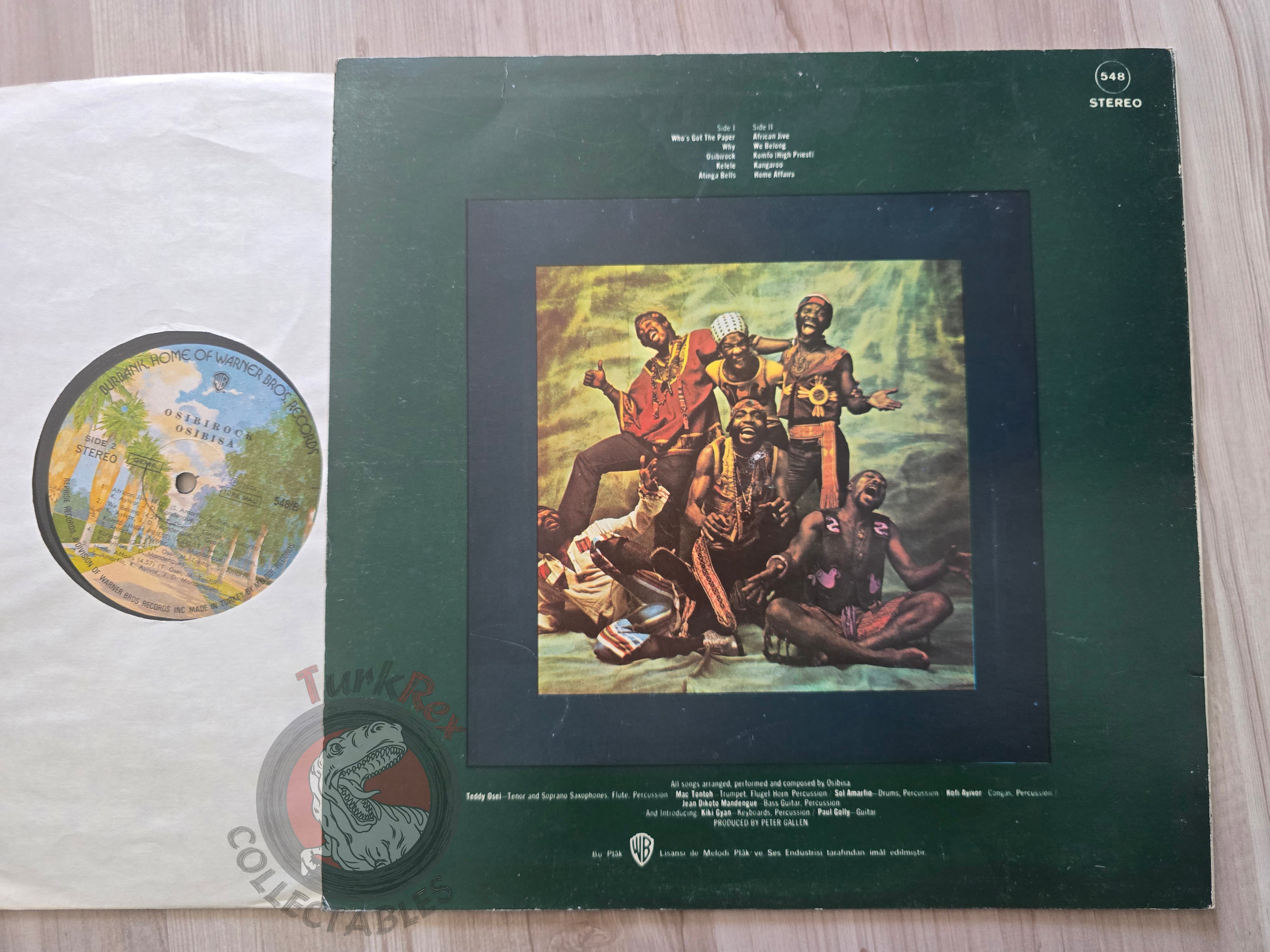 Osibisa – Osibirock Turkish Pressing Vinyl Turkey Edition