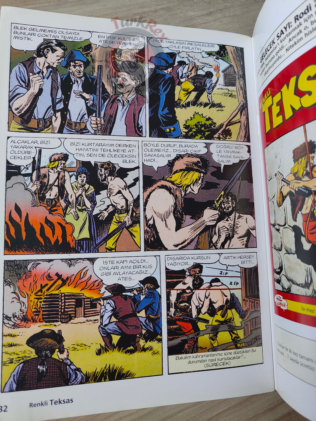 Il Grande Blek #1 Trappers alla Riscossa 2004 Turkish Comic Turkey EsseGesse