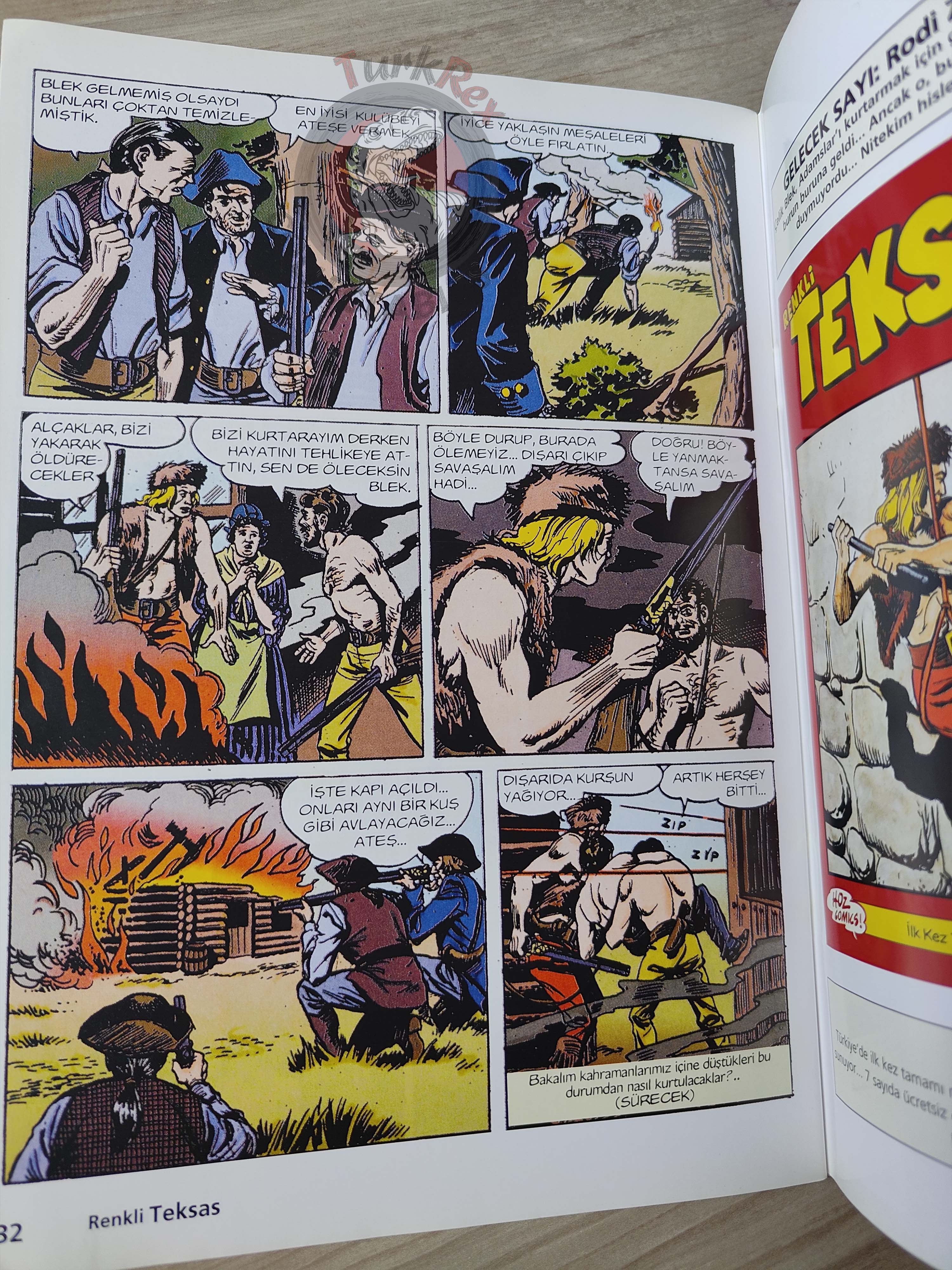 Il Grande Blek #1 Trappers alla Riscossa 2004 Turkish Comic Turkey EsseGesse