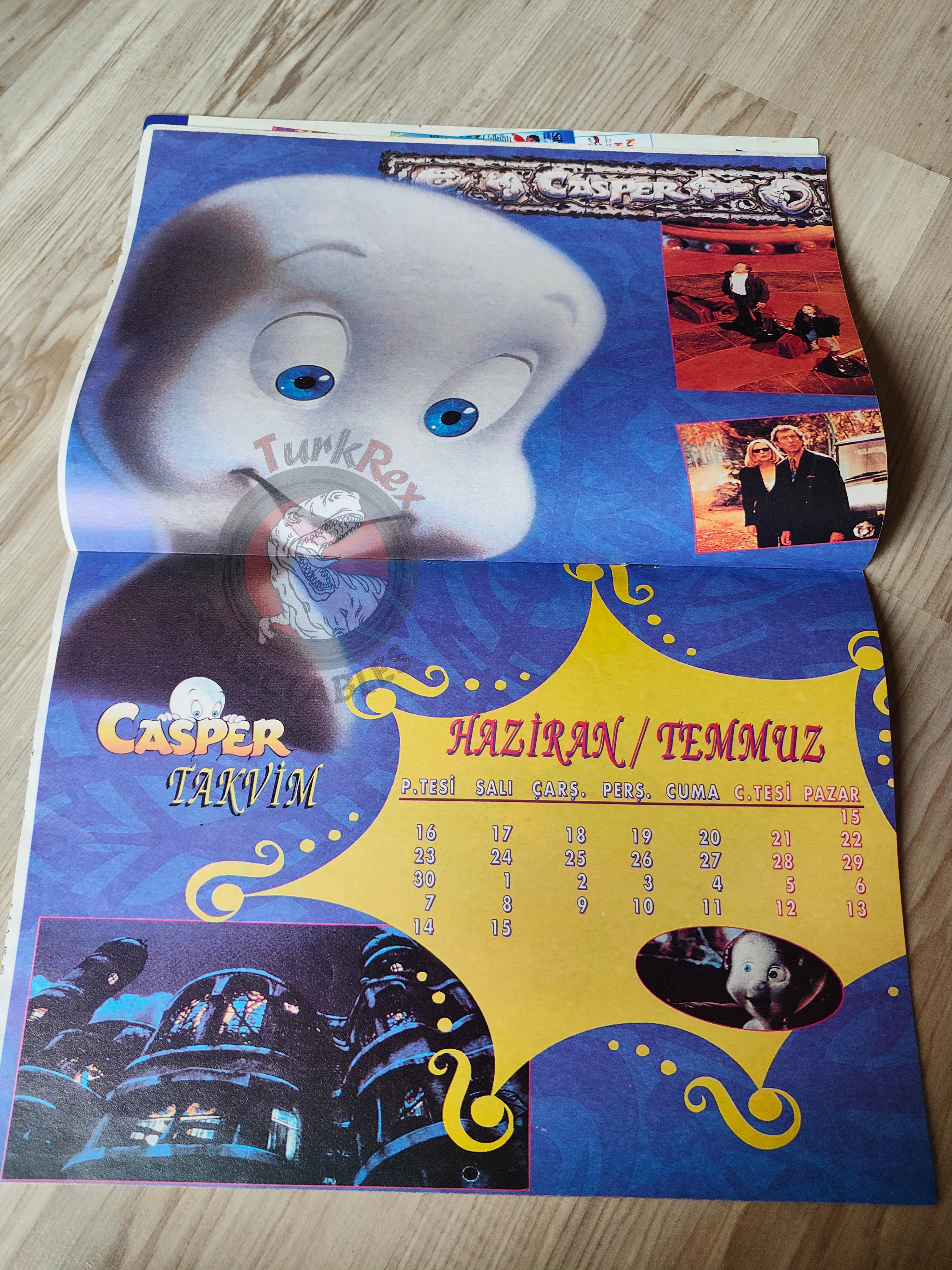 Casper the Friendly Ghost Magazine – Issue #22 1997 Turkish Comic Turkey