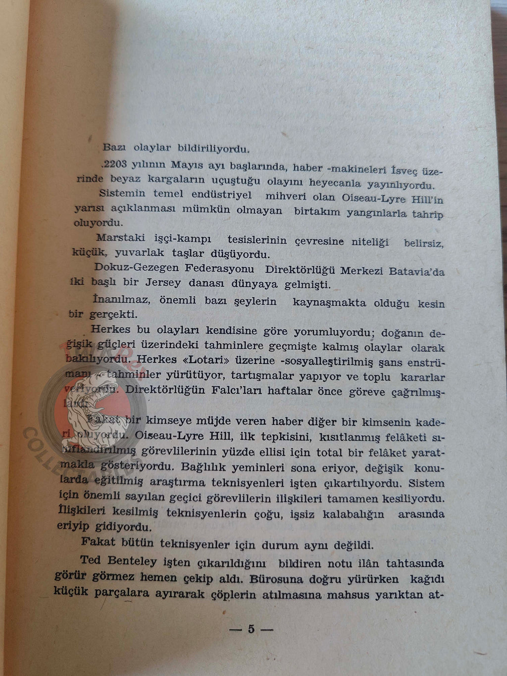 Philip K. Dick – Solar Lottery 1971 1st Turkish Book Turkey